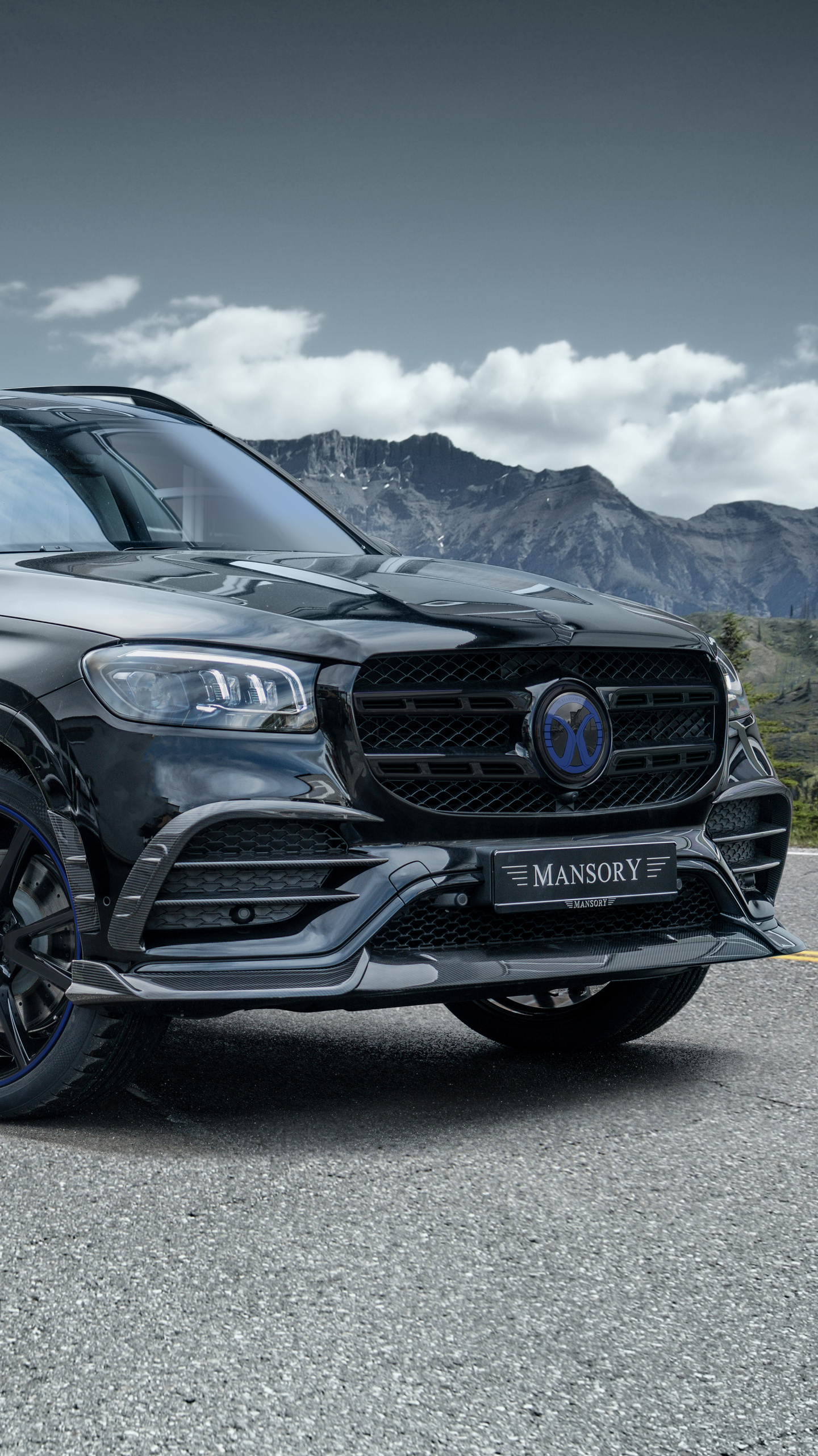 Mercedes-Benz GLS, Mansory edition, Samsung Galaxy, 1440x2560 HD Phone