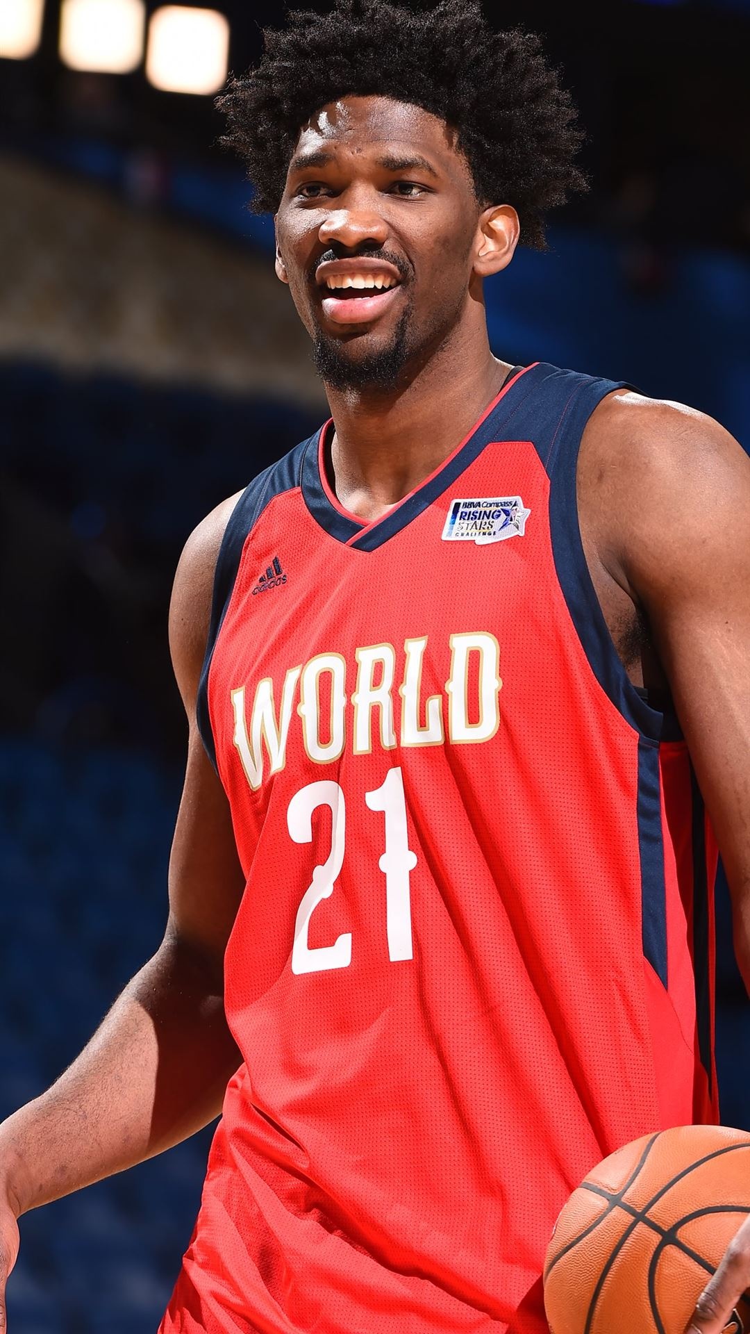 Joel Embiid, iPhone wallpapers, Free download, Cameroonian NBA, 1080x1920 Full HD Phone