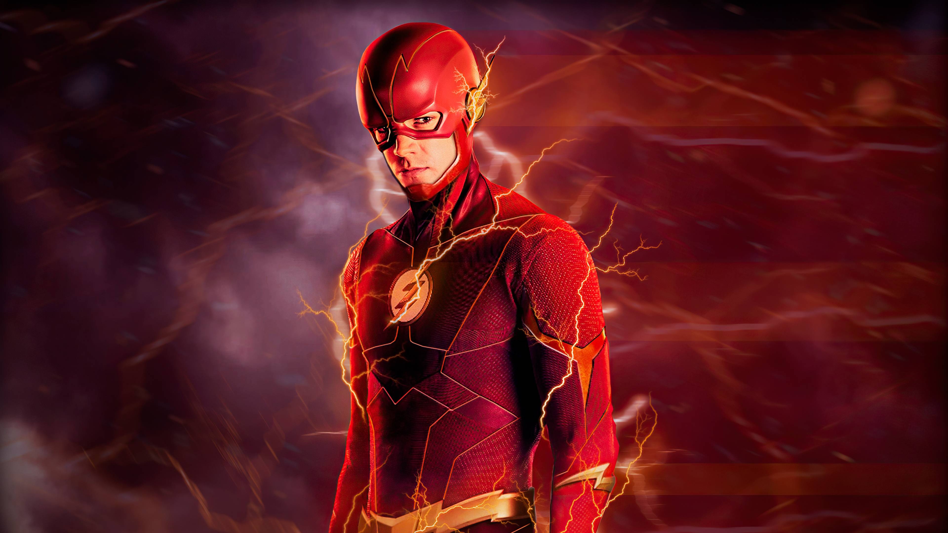 The Flash wallpapers, Superhero vibes, HD backgrounds, Action-packed, 3840x2160 4K Desktop