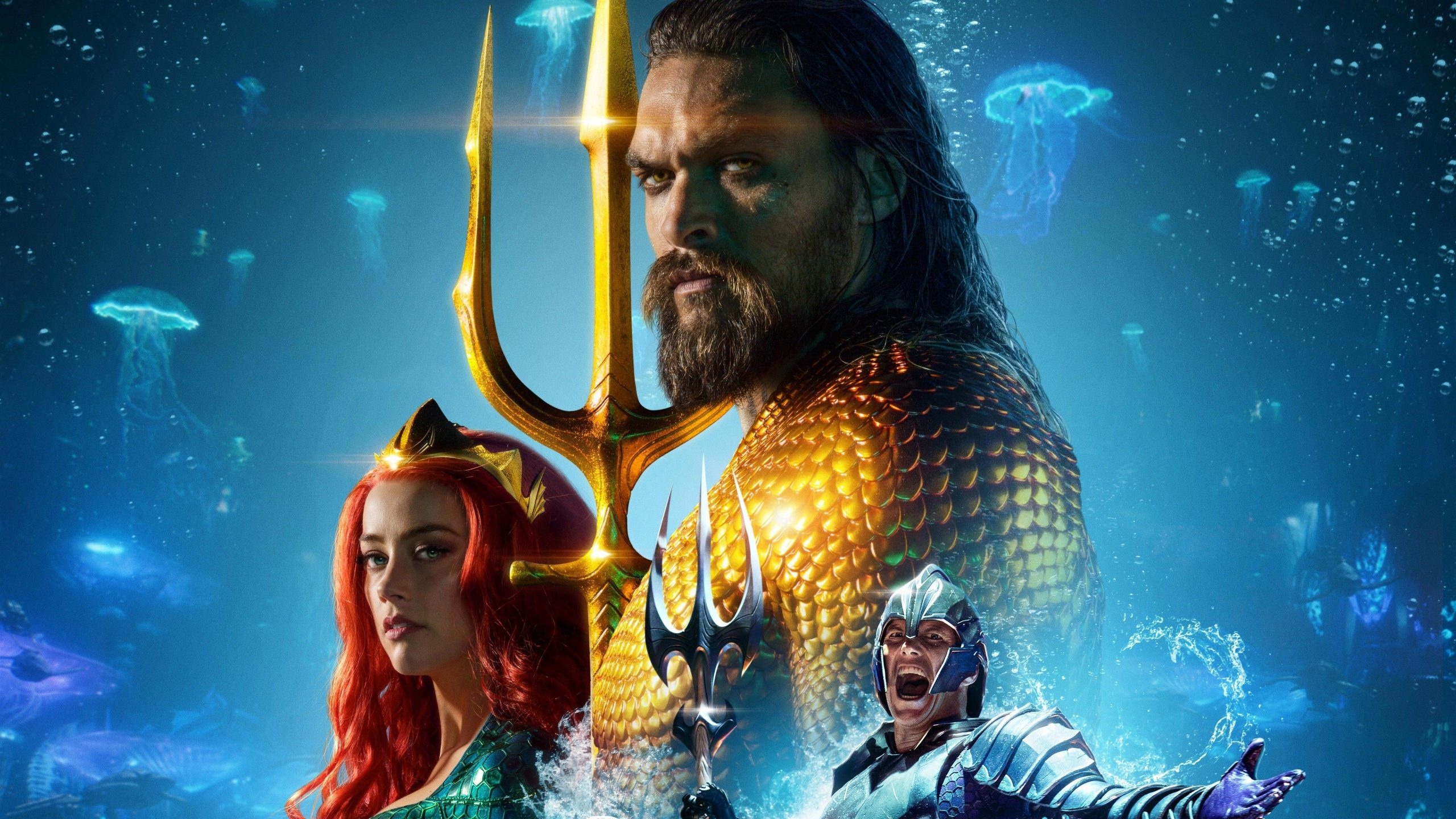 Aquaman wallpapers, Desktop display, Free download, Stunning imagery, 2560x1440 HD Desktop