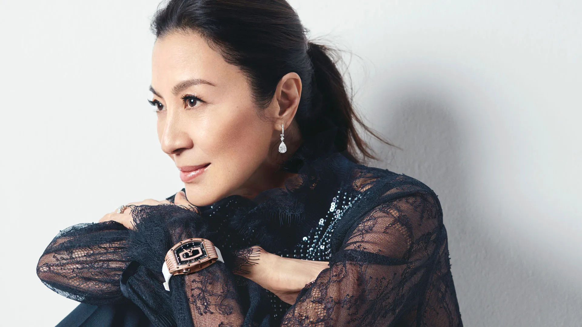 Michelle Yeoh, Richard Mille, Watch, 1920x1080 Full HD Desktop