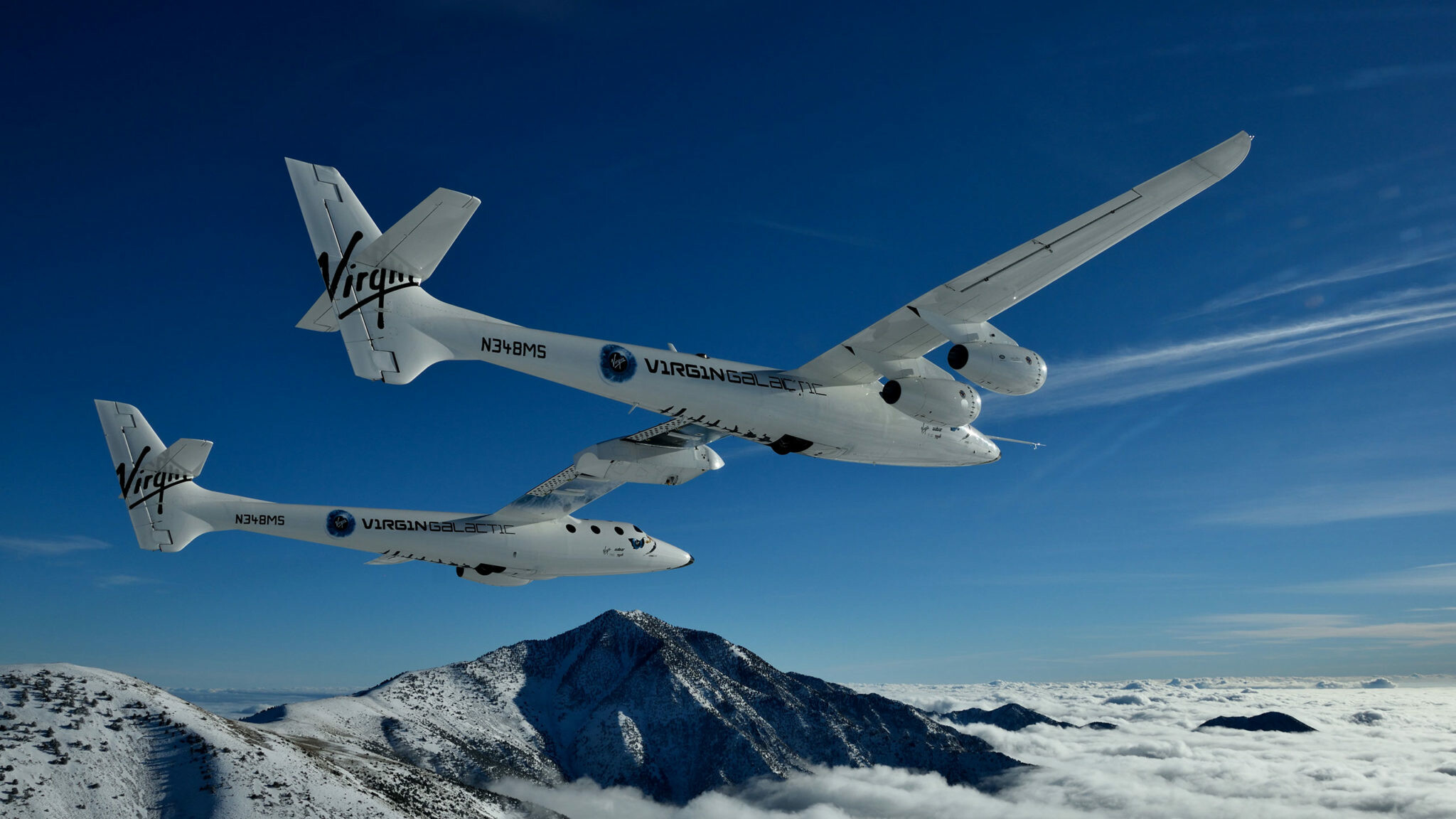 VMS Eve, Virgin Galactic Wallpaper, 2050x1160 HD Desktop