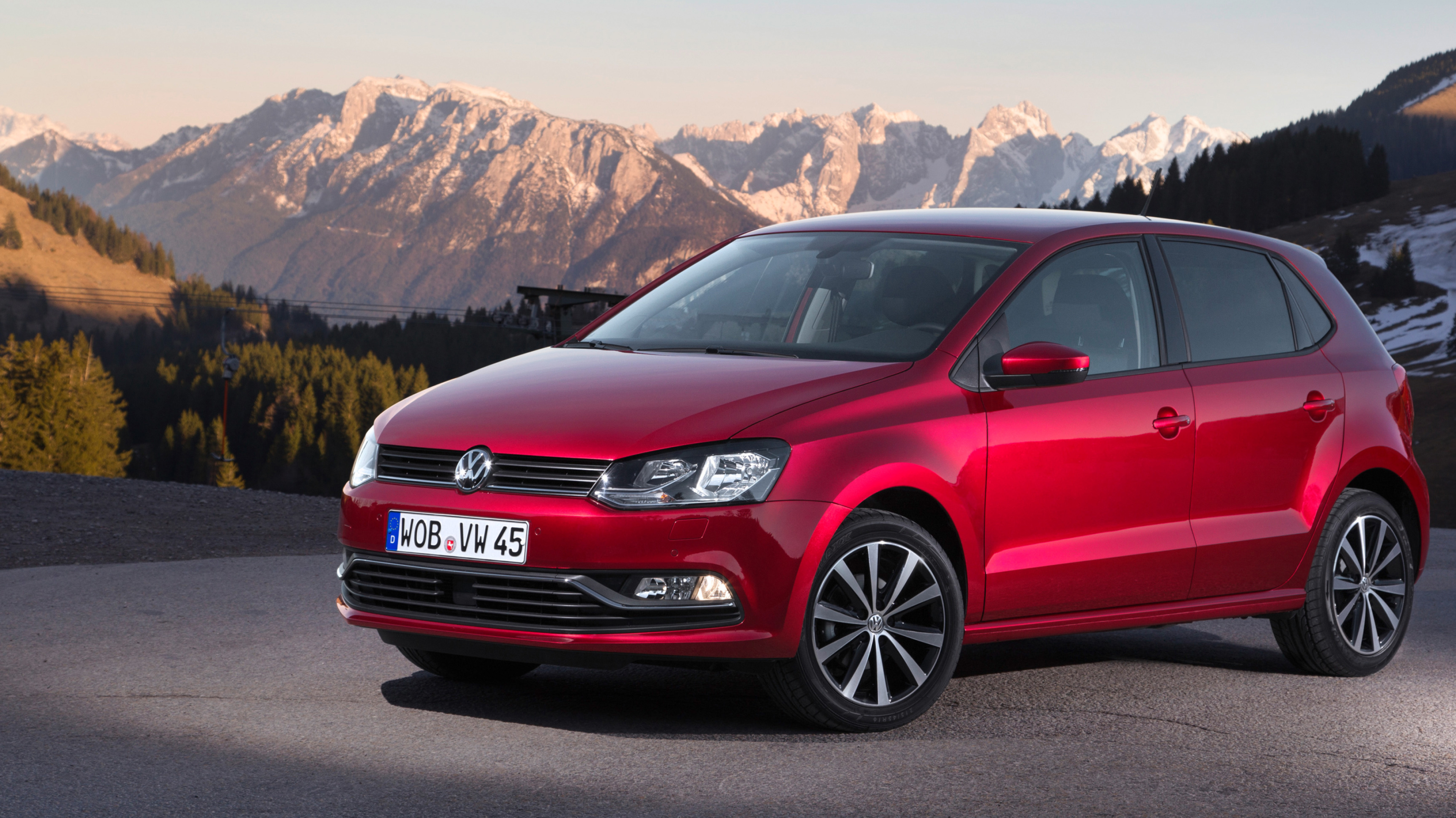 Hatchback 5-Door, Volkswagen Polo Wallpaper, 3840x2160 4K Desktop