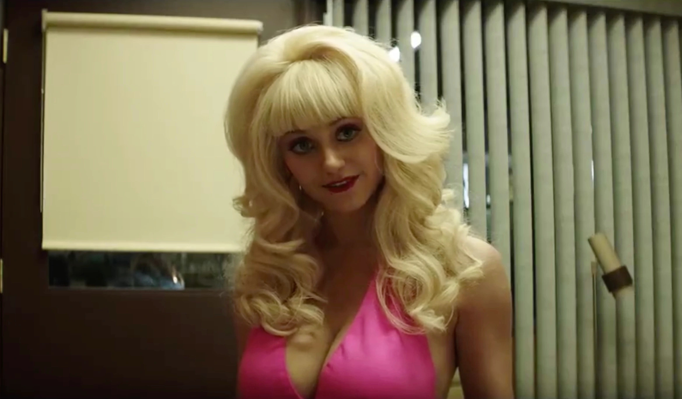Angelyne TV Mini Series, Billboard icon, Hilarious teaser, Emmy Rossum, 2340x1370 HD Desktop
