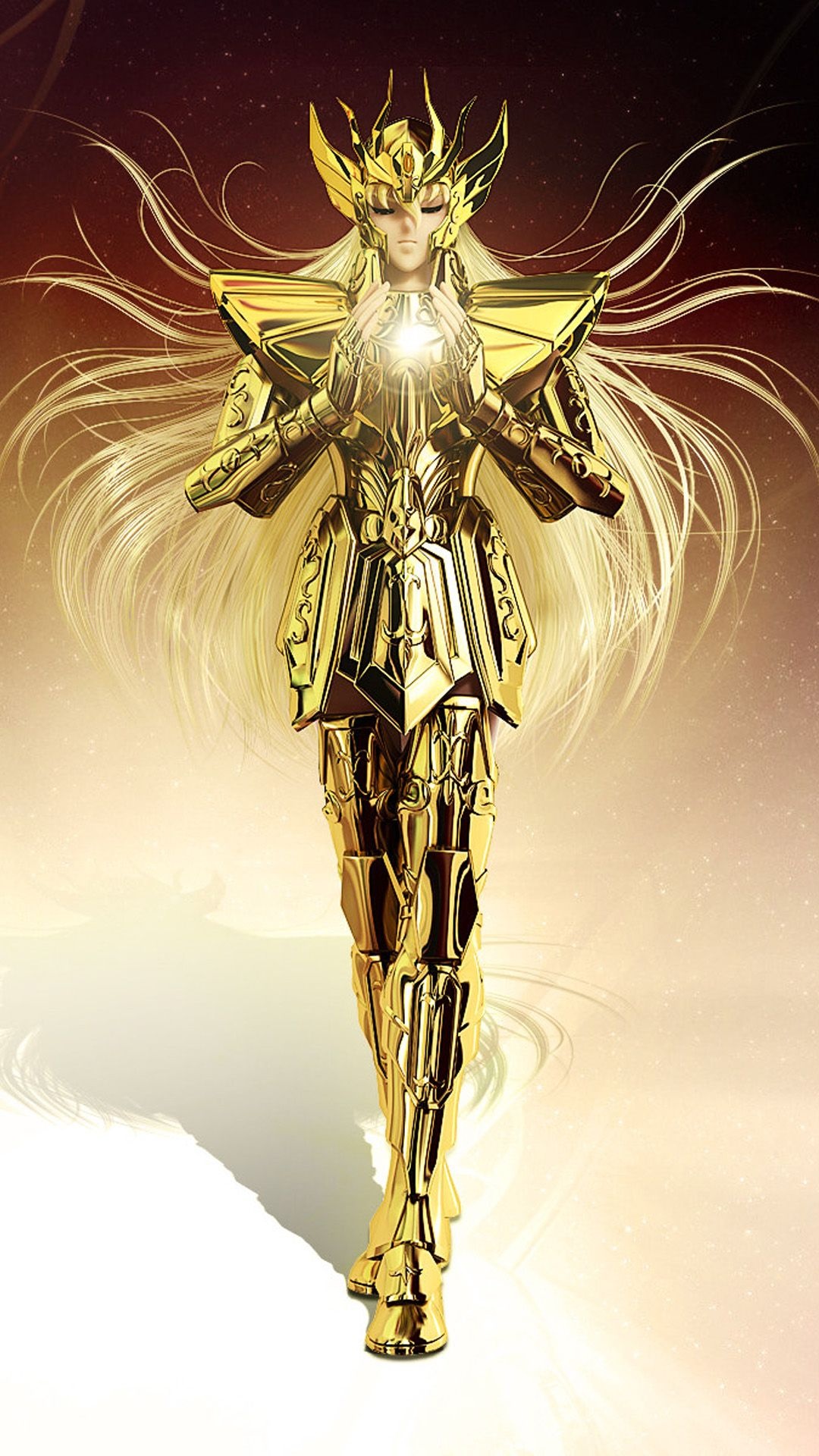 Virgo Shaka, Virgo Gold Cloth, Saint Seiya, Full HD Phone wallpaper
