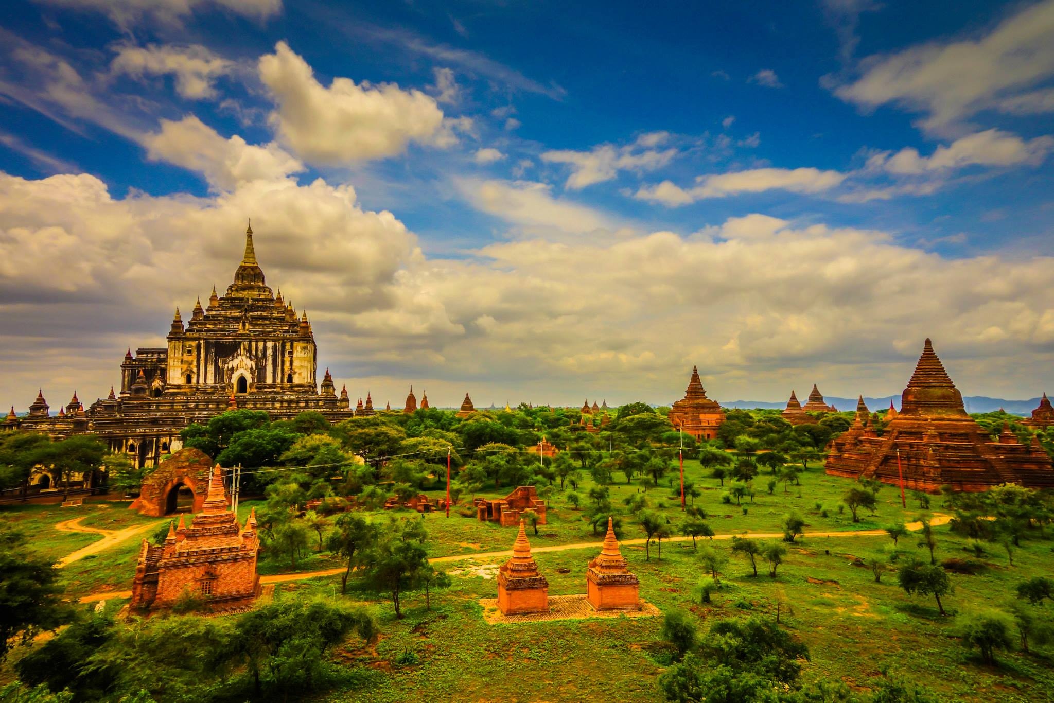 Myanmar temple, Sacred architecture, Spiritual sites, Cultural heritage, 2050x1370 HD Desktop