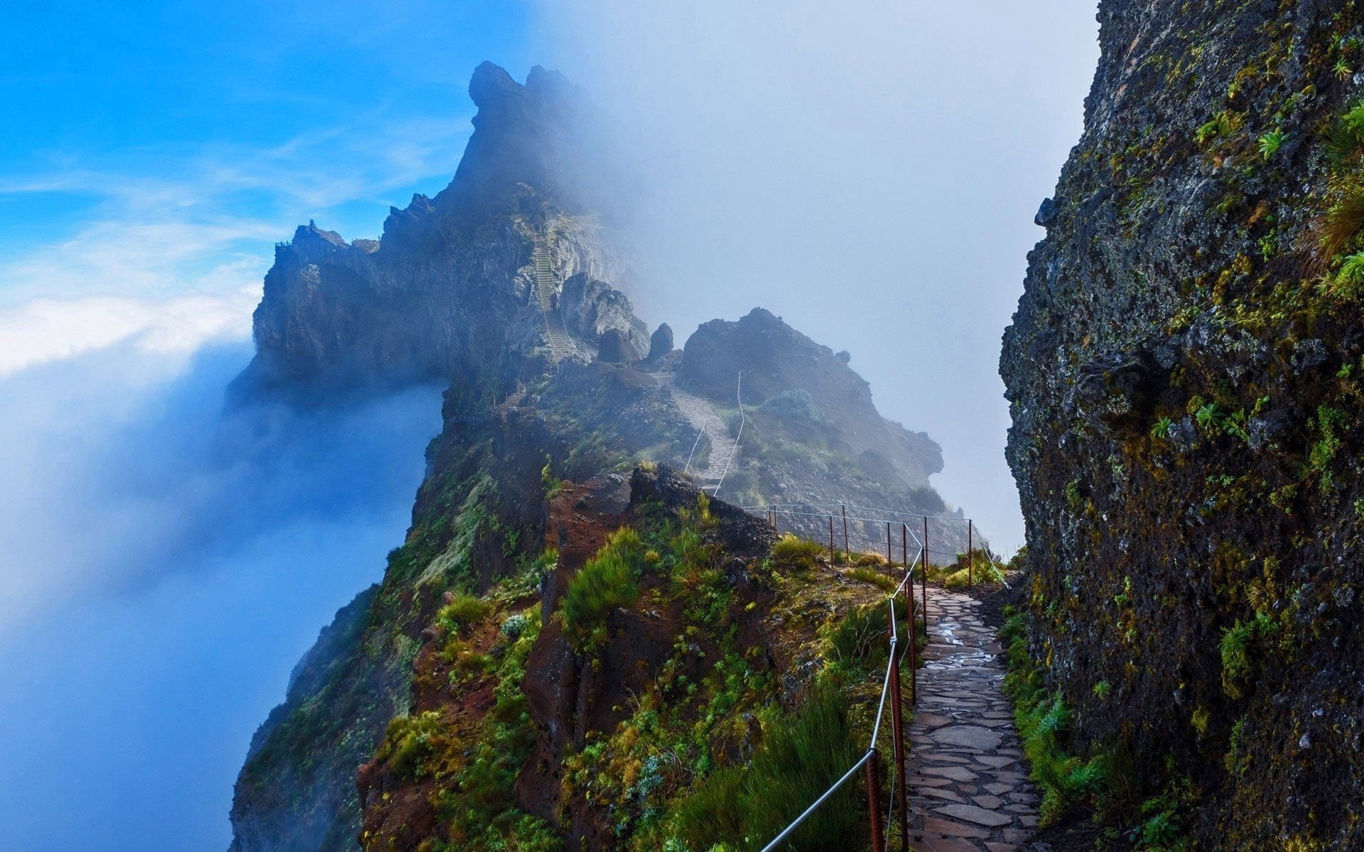 Madeira travels, Vivid wallpapers, Breath-taking landscapes, Nature's beauty, 1920x1200 HD Desktop