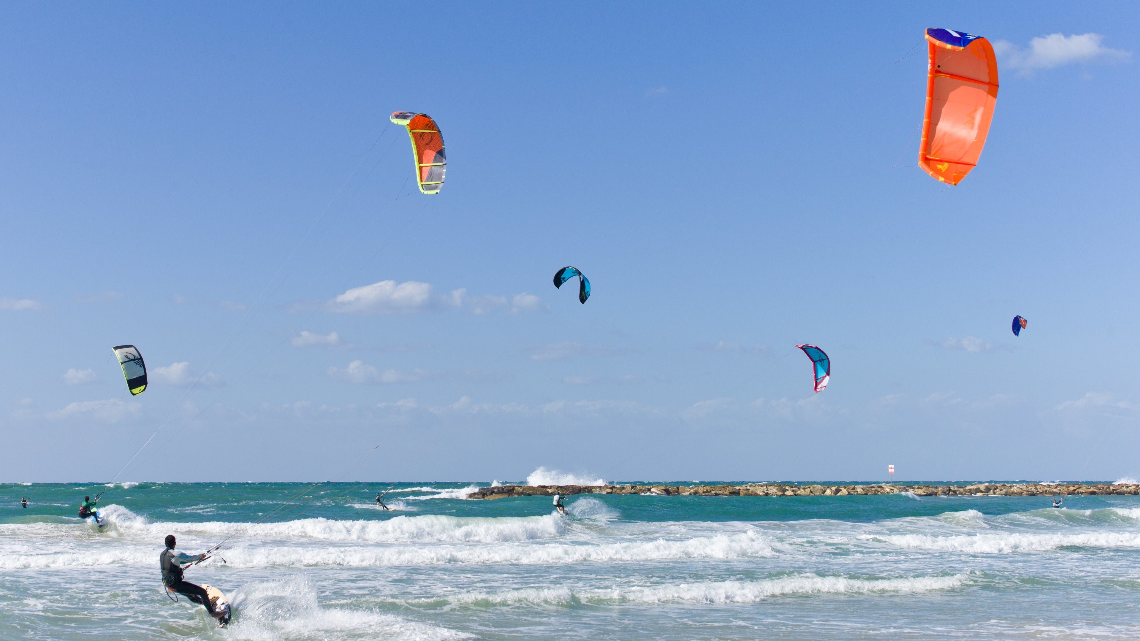 Kite wallpaper, Stunning visuals, Aerial artistry, Colorful display, 3840x2160 4K Desktop