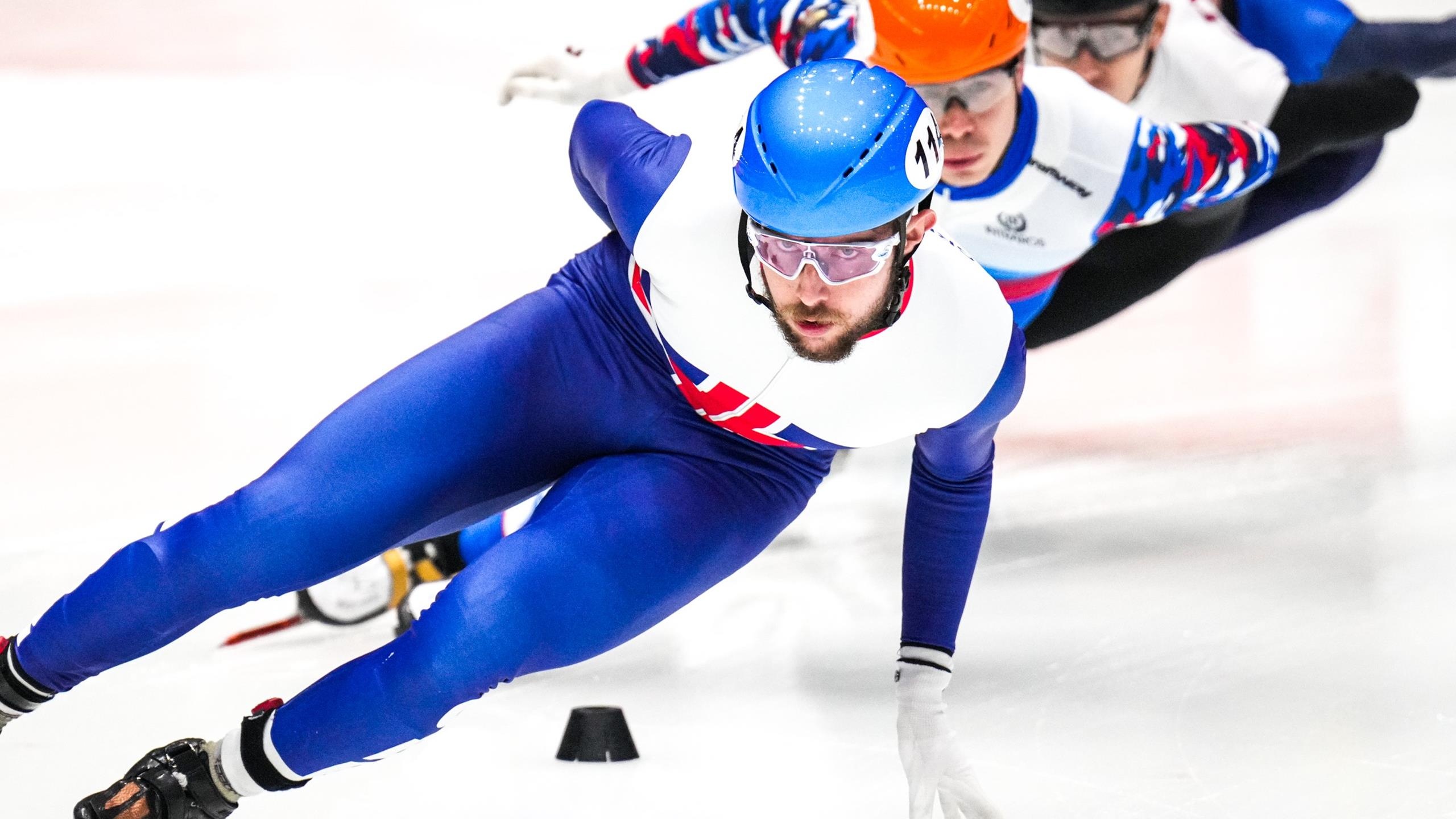 Beijing 2022 Winter Olympics, Farrell, Niall Treacy, GB Speed Skating Squad, 2560x1440 HD Desktop