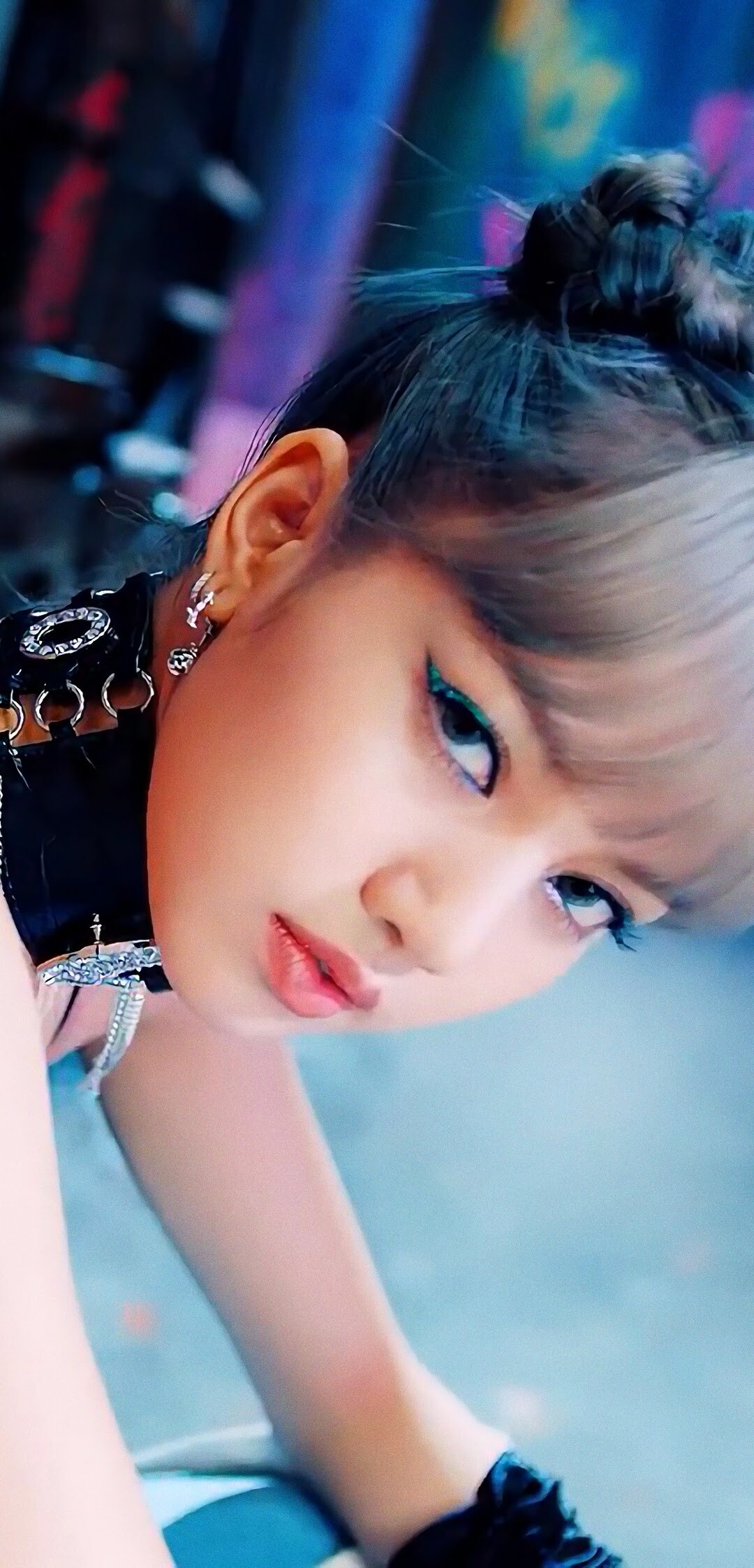 Lisa's Kill This Love look, iPhone wallpaper, Powerful and fierce, K-Pop princess, 1080x2250 HD Phone