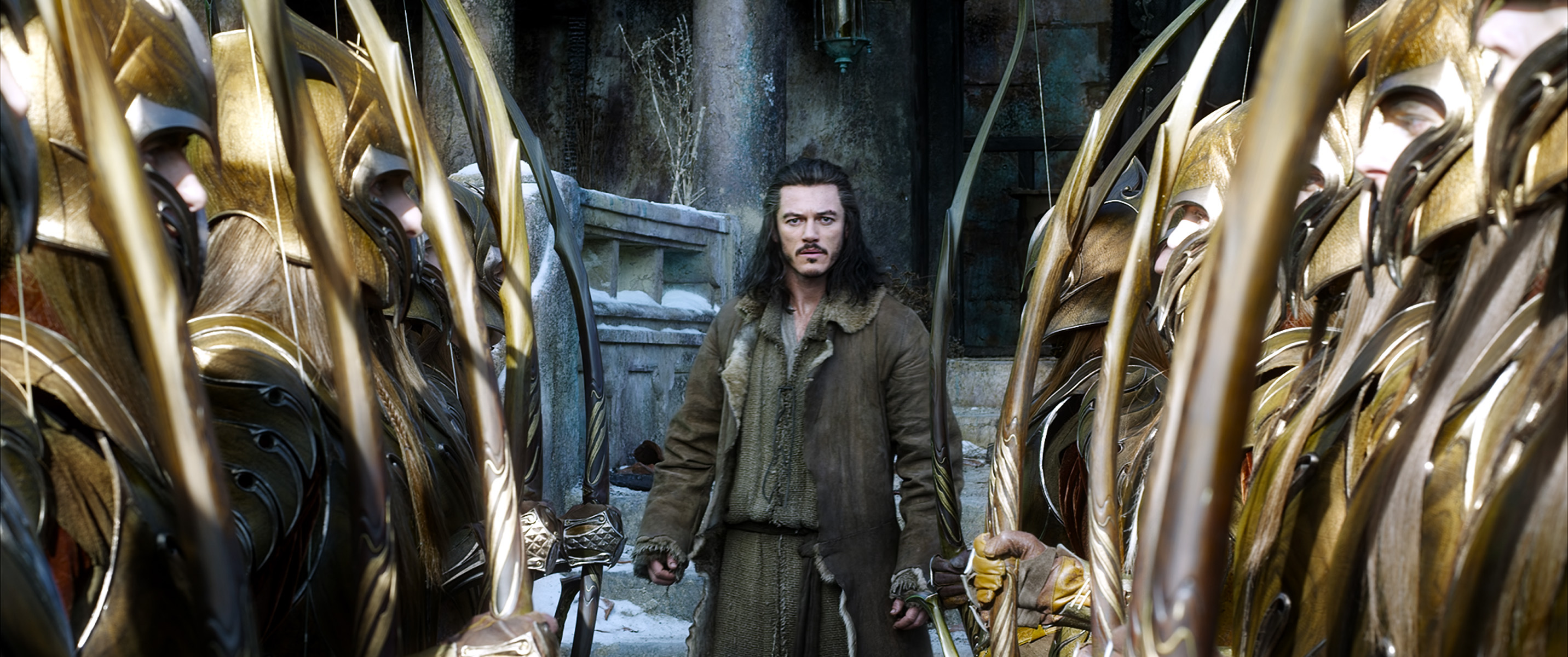 BoFA images, Middle-earth landscapes, Epic adventure, LotR fanart, 2870x1200 Dual Screen Desktop