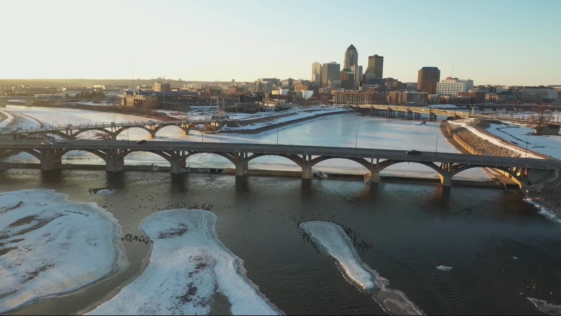 Des Moines, Water trails plan, Construction bids, Moving forward, 1920x1080 Full HD Desktop