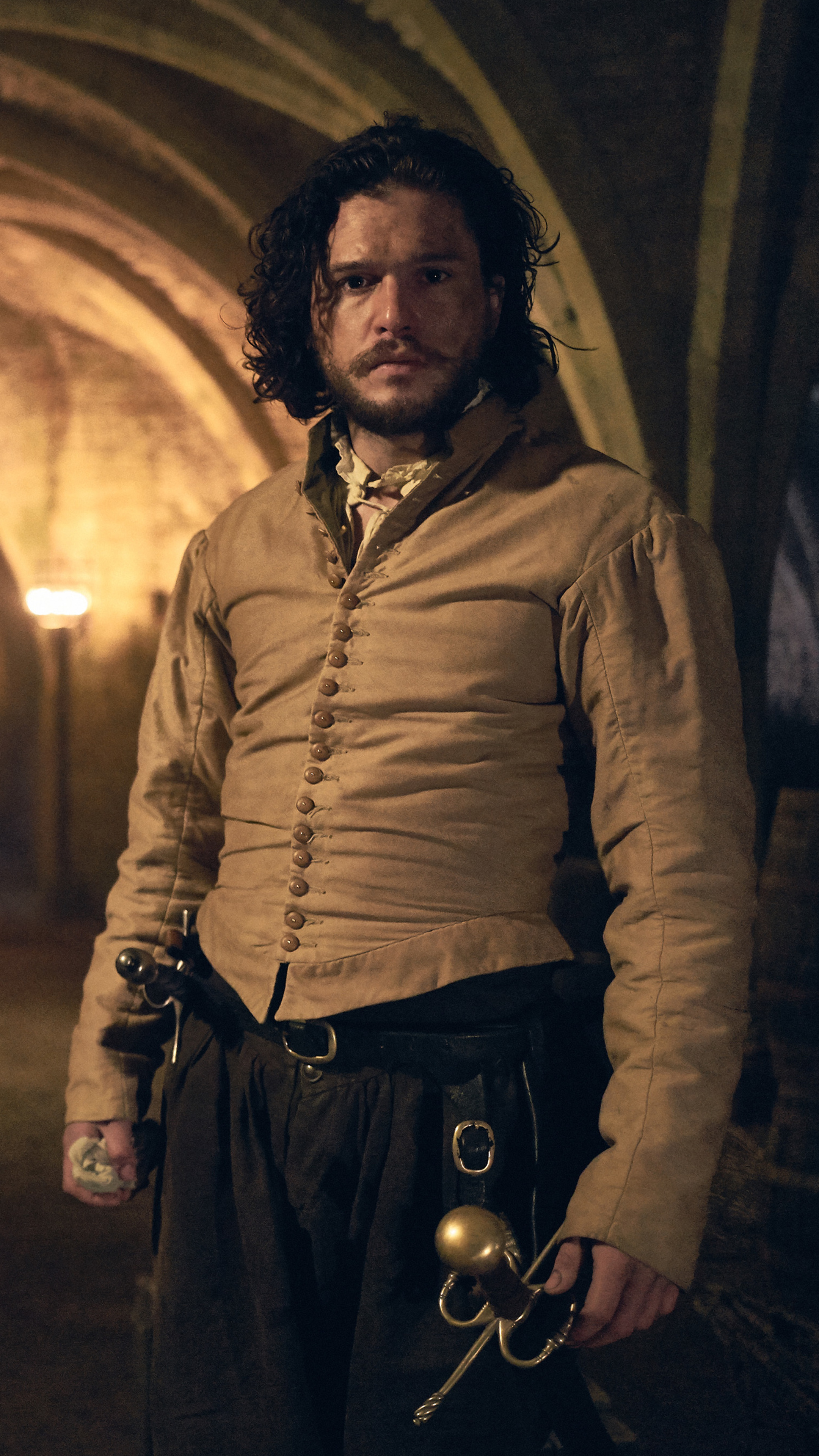 Kit Harington, TV shows, Gunpowder, Sony Xperia, 2160x3840 4K Phone