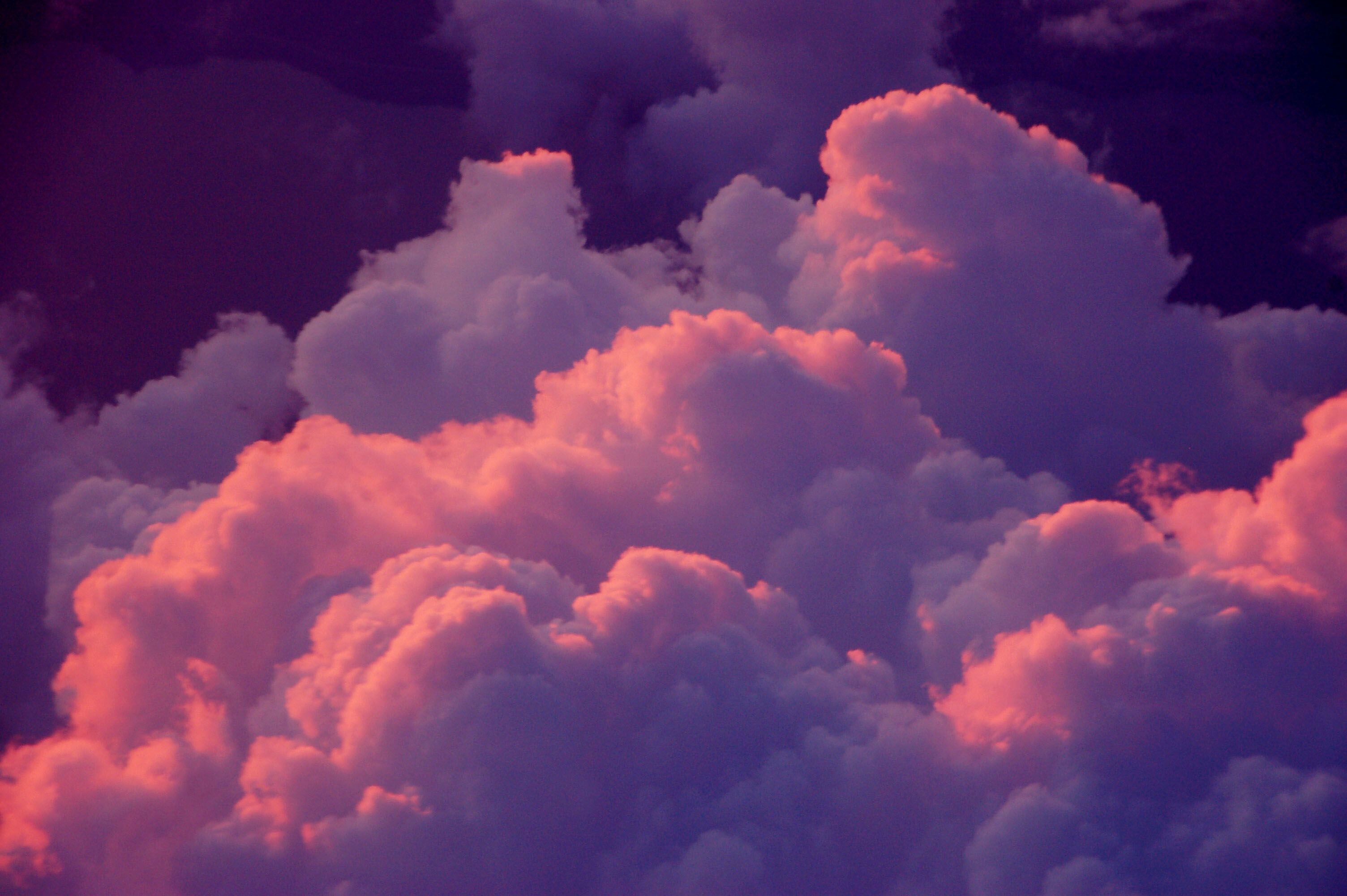 Aesthetic clouds, Mac wallpapers, Serene backgrounds, Soothing visuals, 3010x2000 HD Desktop