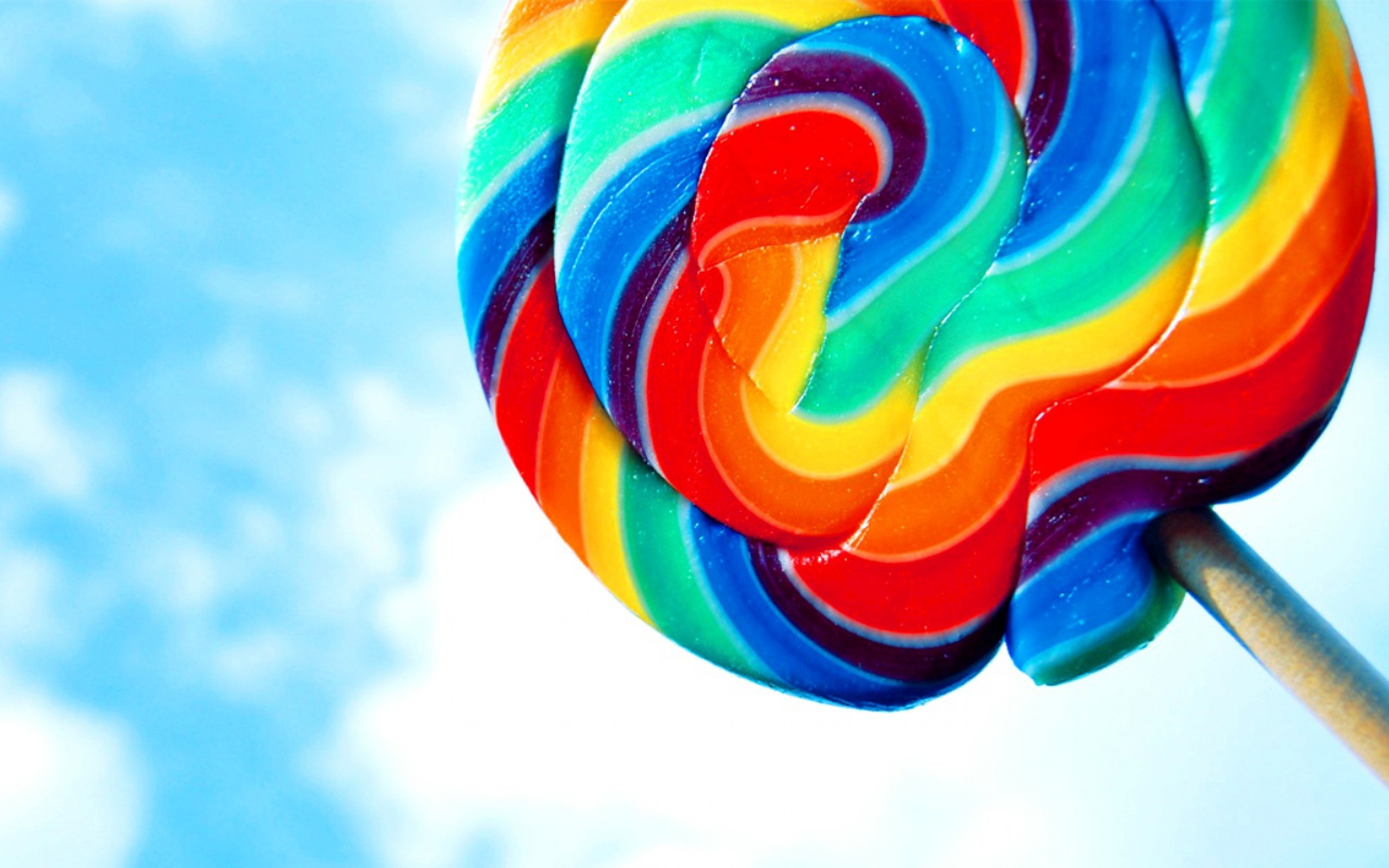 HD lollipop wallpaper, Vibrant and eye-catching, Sweet temptation, Candy lover's delight, 2560x1600 HD Desktop