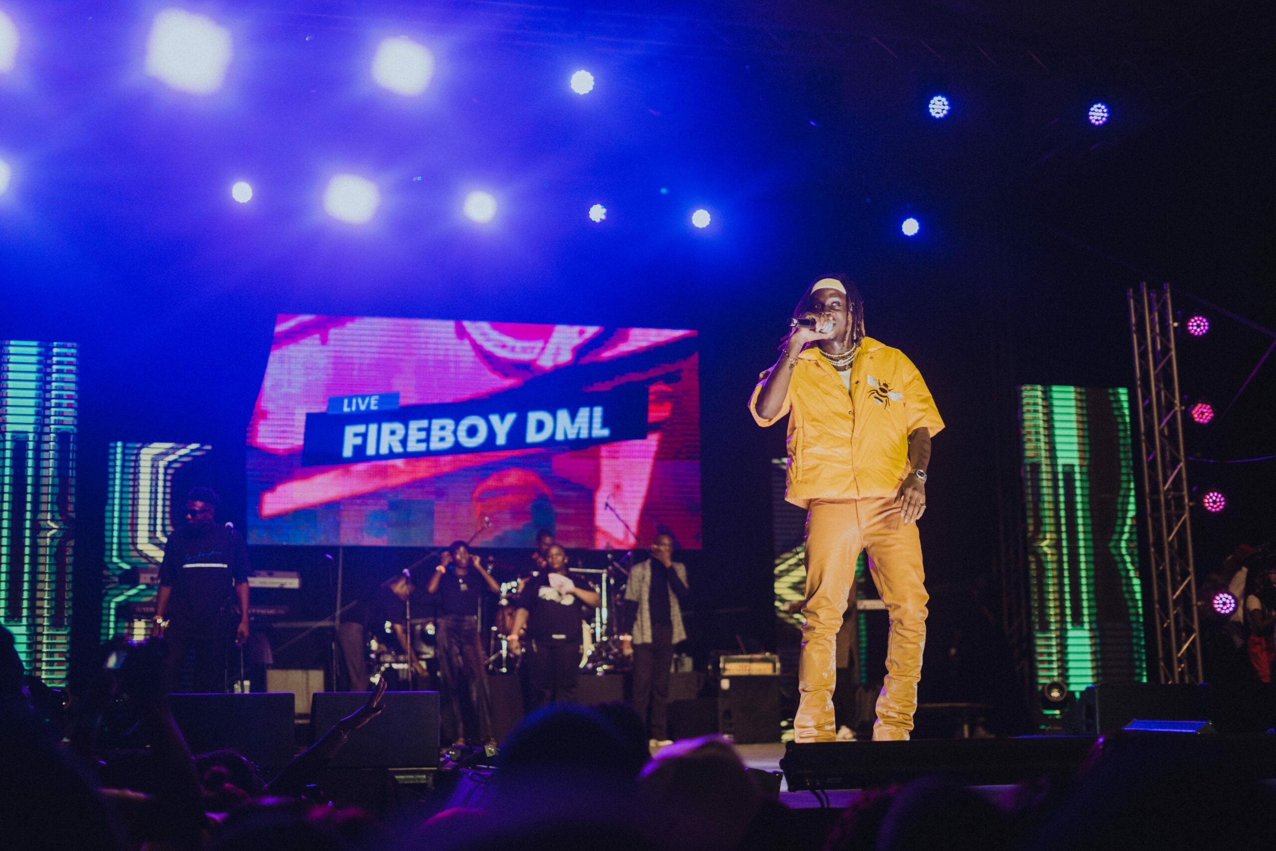 Fireboy DML, Live performance, Music festival highlight, Rising star collaboration, 2560x1710 HD Desktop