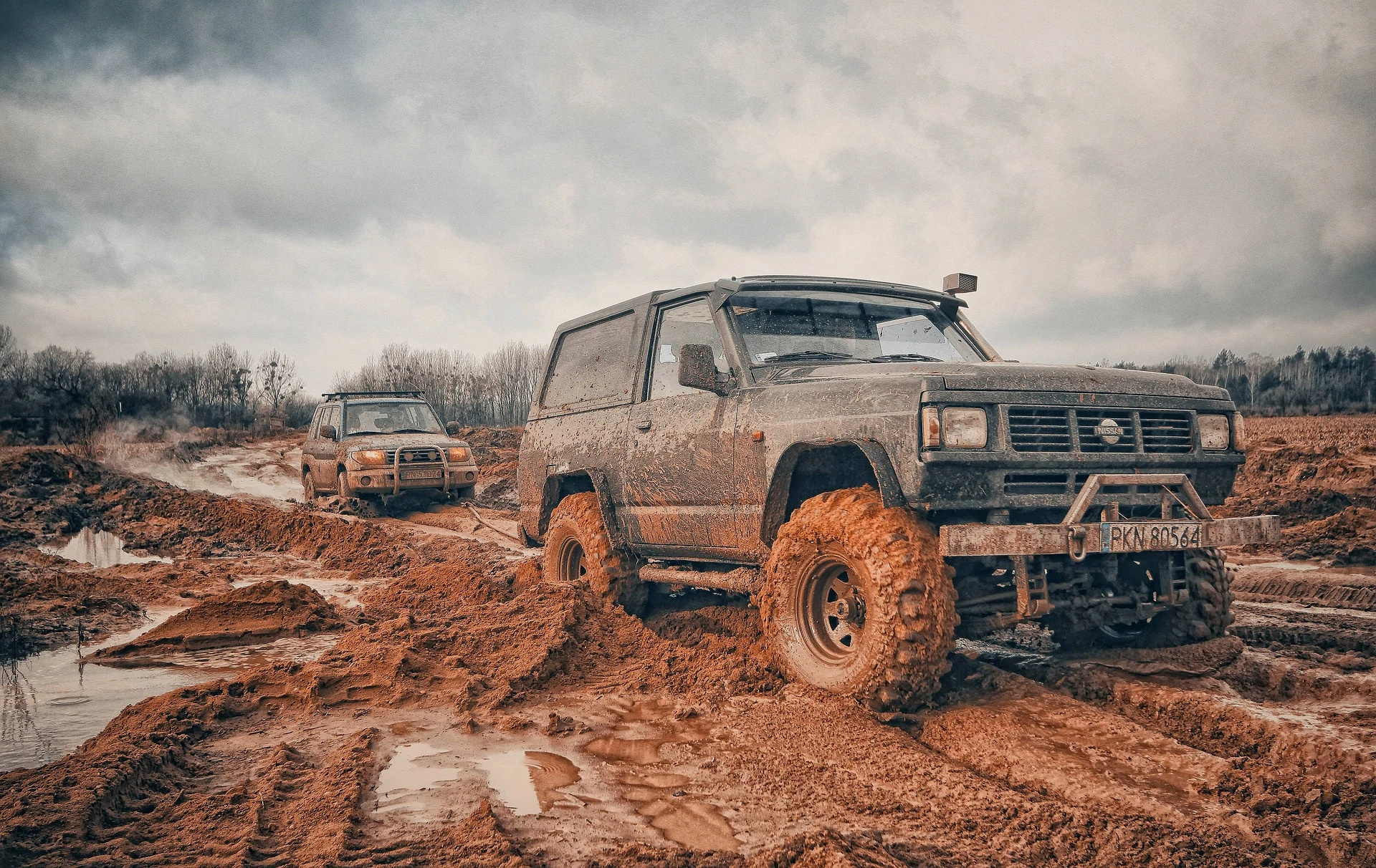 Nissan Patrol, Off-road Driving Wallpaper, 1920x1220 HD Desktop