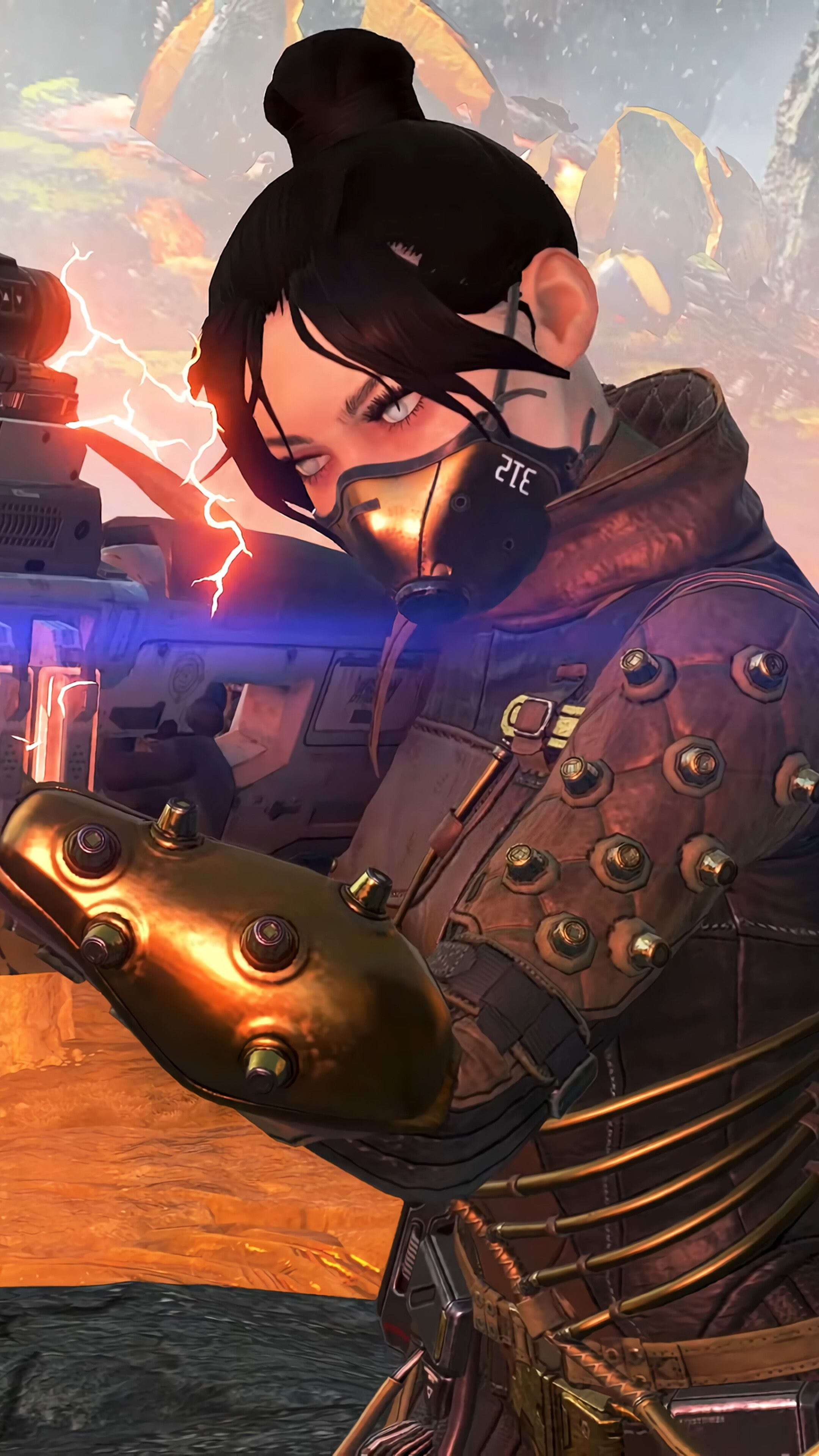 Apex Legends, Wraith's power, 1920x1080 resolution wallpaper, Jethro Vega masterpiece, 2160x3840 4K Phone