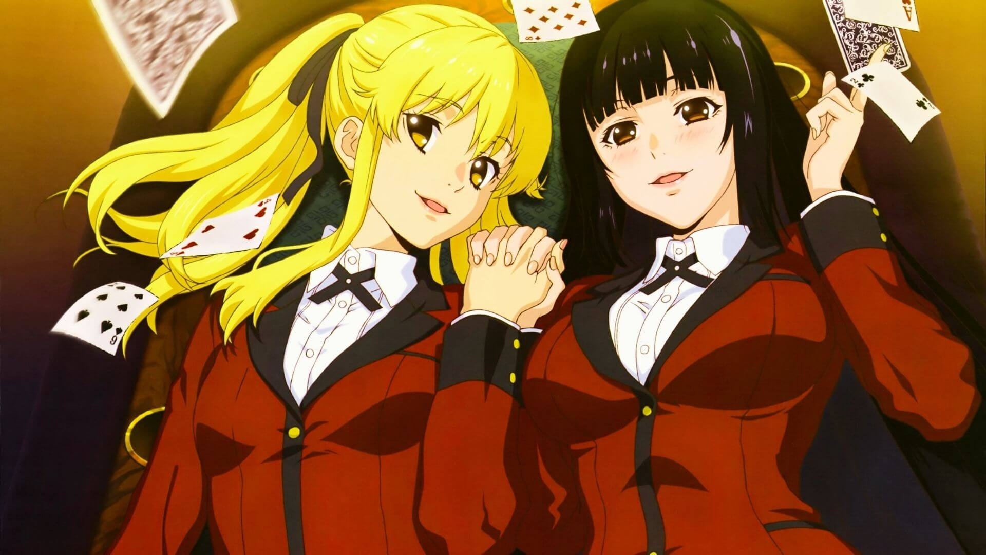 Kakegurui Twin, Netflix spinoff series, 1920x1080 Full HD Desktop