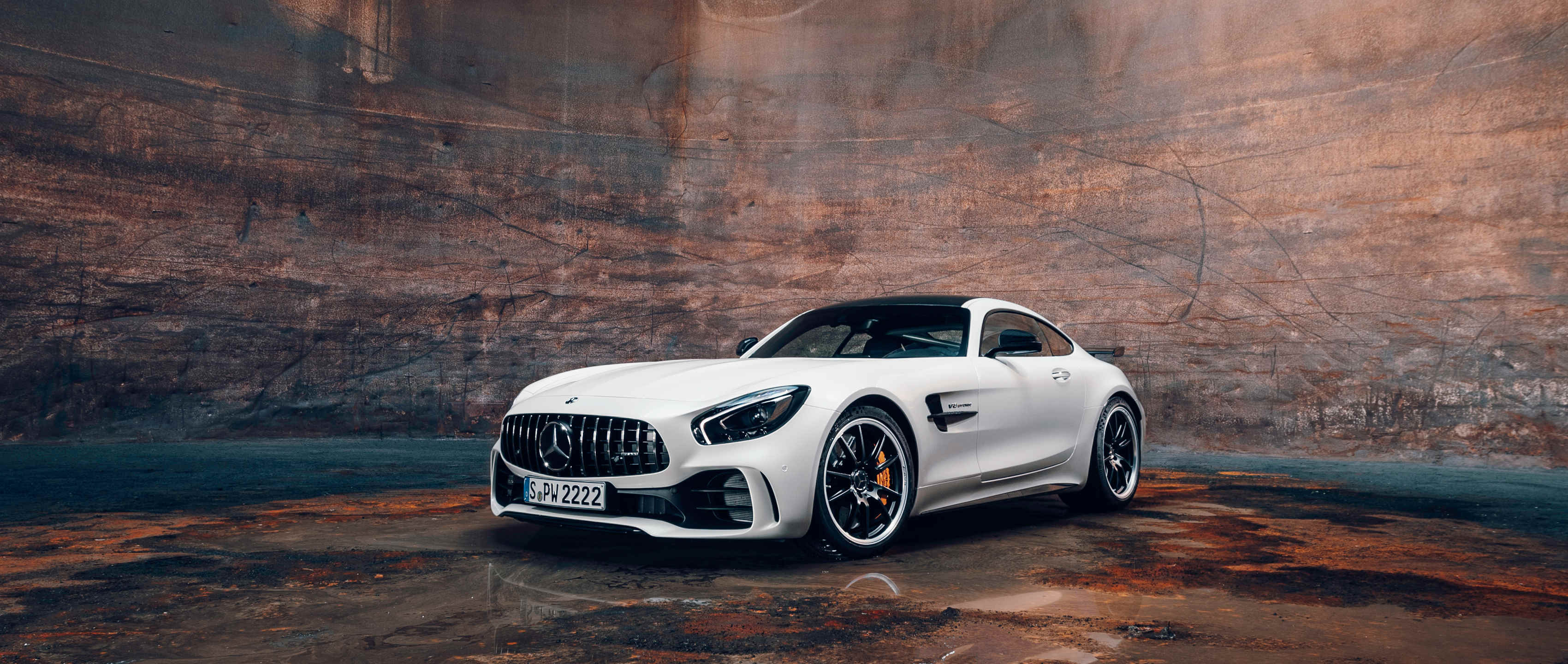 Mercedes-Benz AMG GT, The ultimate wallpaper, Exquisite styling, Performance art, 3400x1440 Dual Screen Desktop