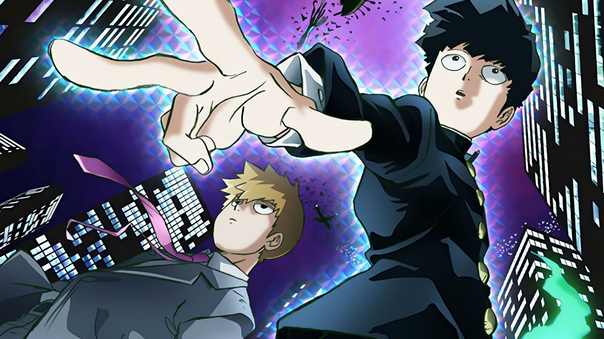 Teru and Shigeo, Mob Psycho 100 Wallpaper, 1920x1080 Full HD Desktop