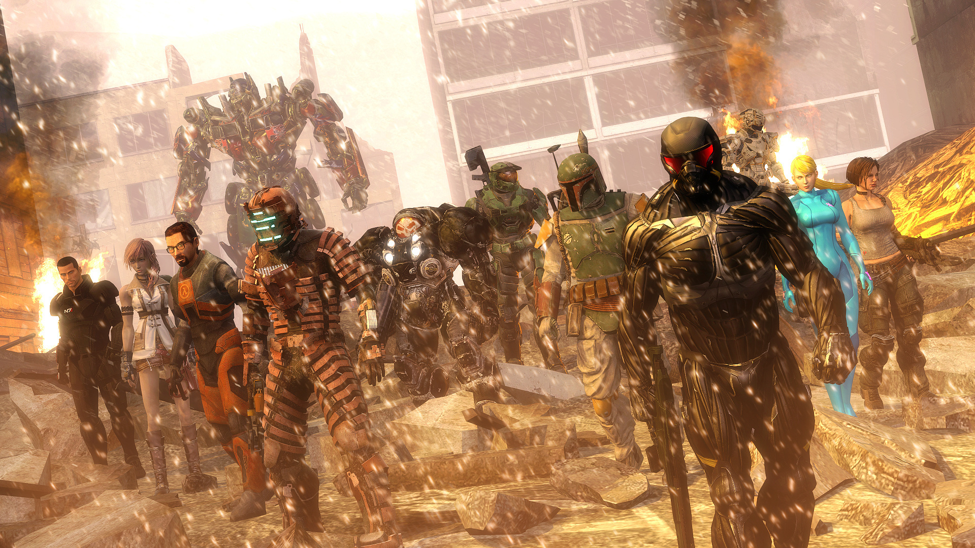 Gordon Freeman, Vanquish, Metroid Prime, Game wallpaper, 1920x1080 Full HD Desktop