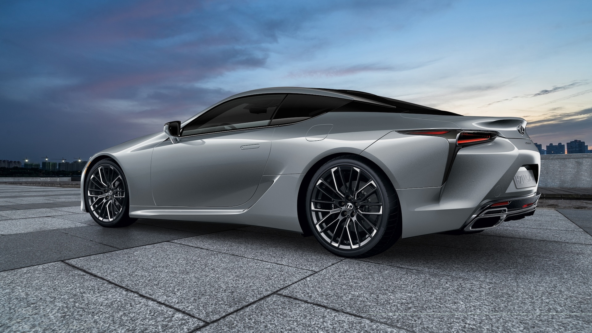 Lexus LC, 2022 LC500, Inspiration series, Red soft top, 1920x1080 Full HD Desktop