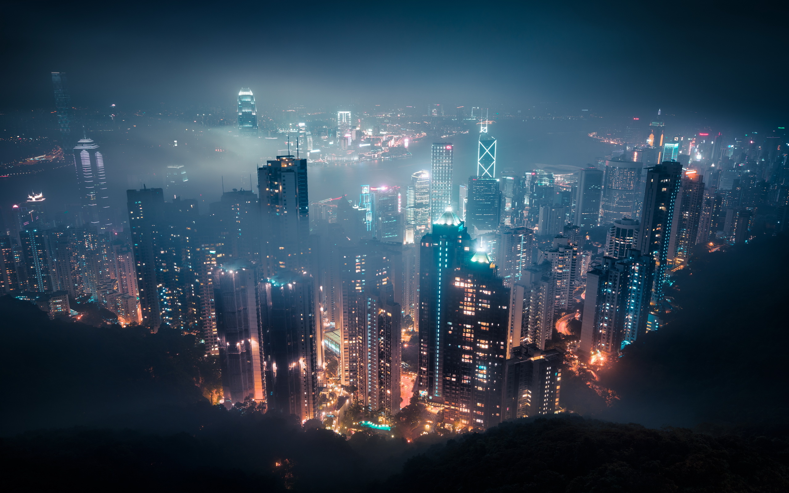 Hong Kong, HD wallpapers, 2560x1600 HD Desktop