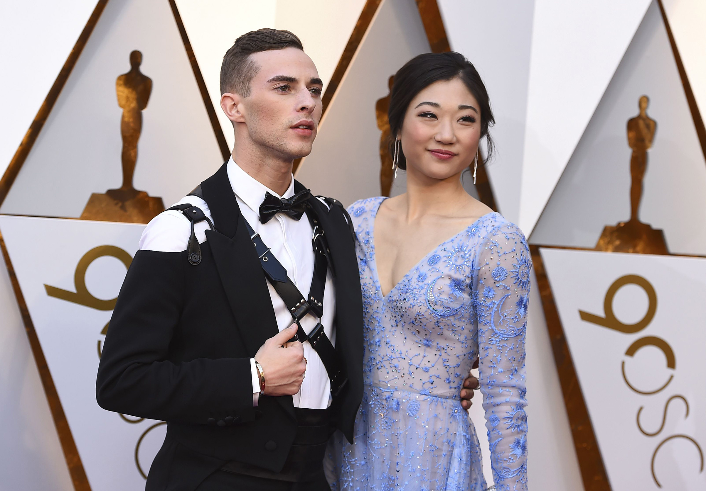 Adam Rippon, Oscars 2018, Harness, Red carpet, 2410x1680 HD Desktop