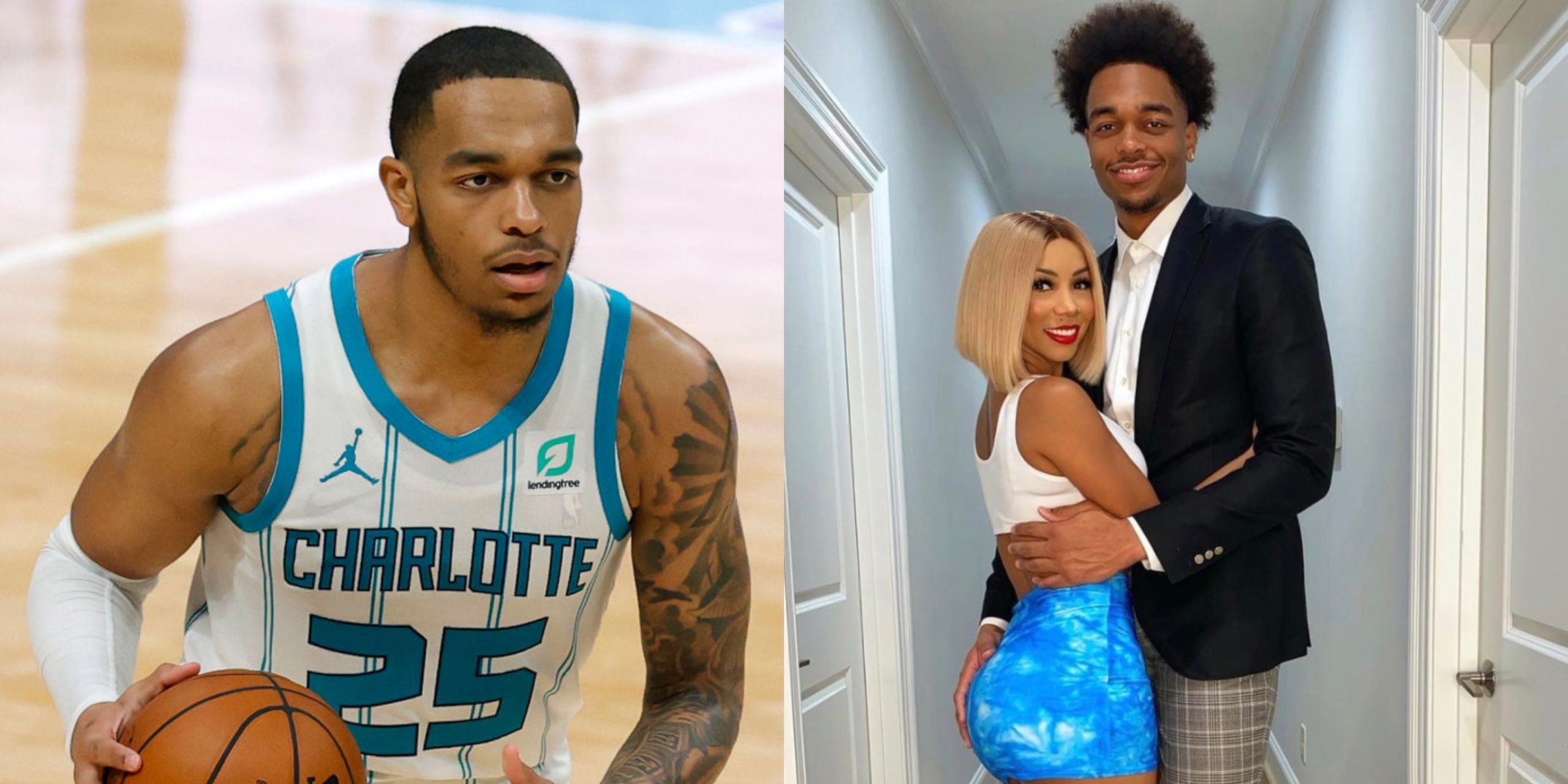 Brittany Renner, P.J. Washington Wallpaper, 2560x1280 Dual Screen Desktop