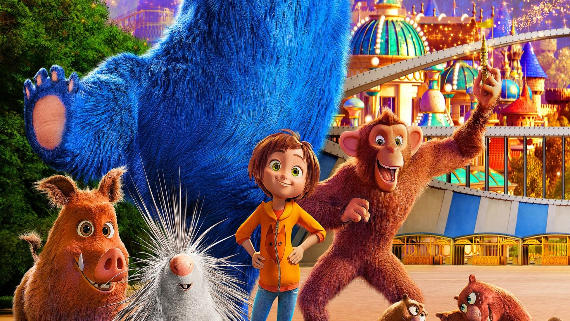 Wonder Park, Imagination unleashed, Theme park adventure, Magical journey, 1920x1080 Full HD Desktop