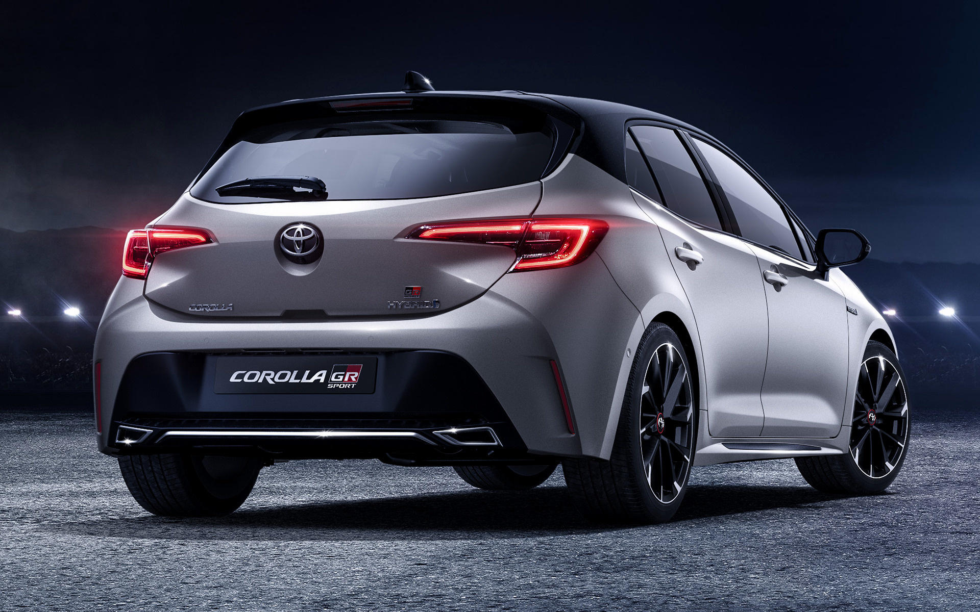 Toyota Corolla, 2019 Corolla hybrid, GR Sport, Car pixel, 1920x1200 HD Desktop