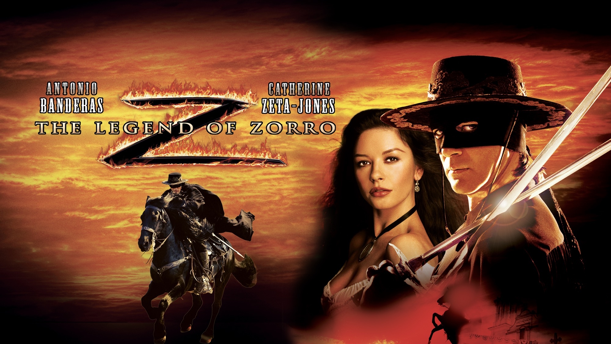 The Legend of Zorro, Antonio Banderas, HD wallpaper, Swashbuckling action, 2000x1130 HD Desktop