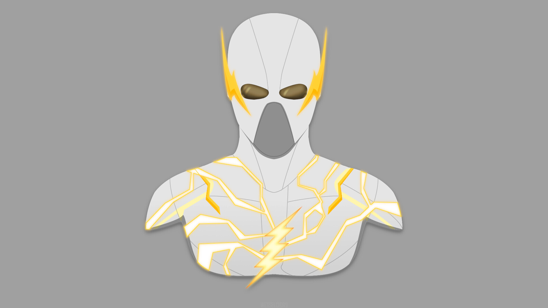 Godspeed, Flash's nemesis, Comics villain, Artistic rendition, 1920x1080 Full HD Desktop