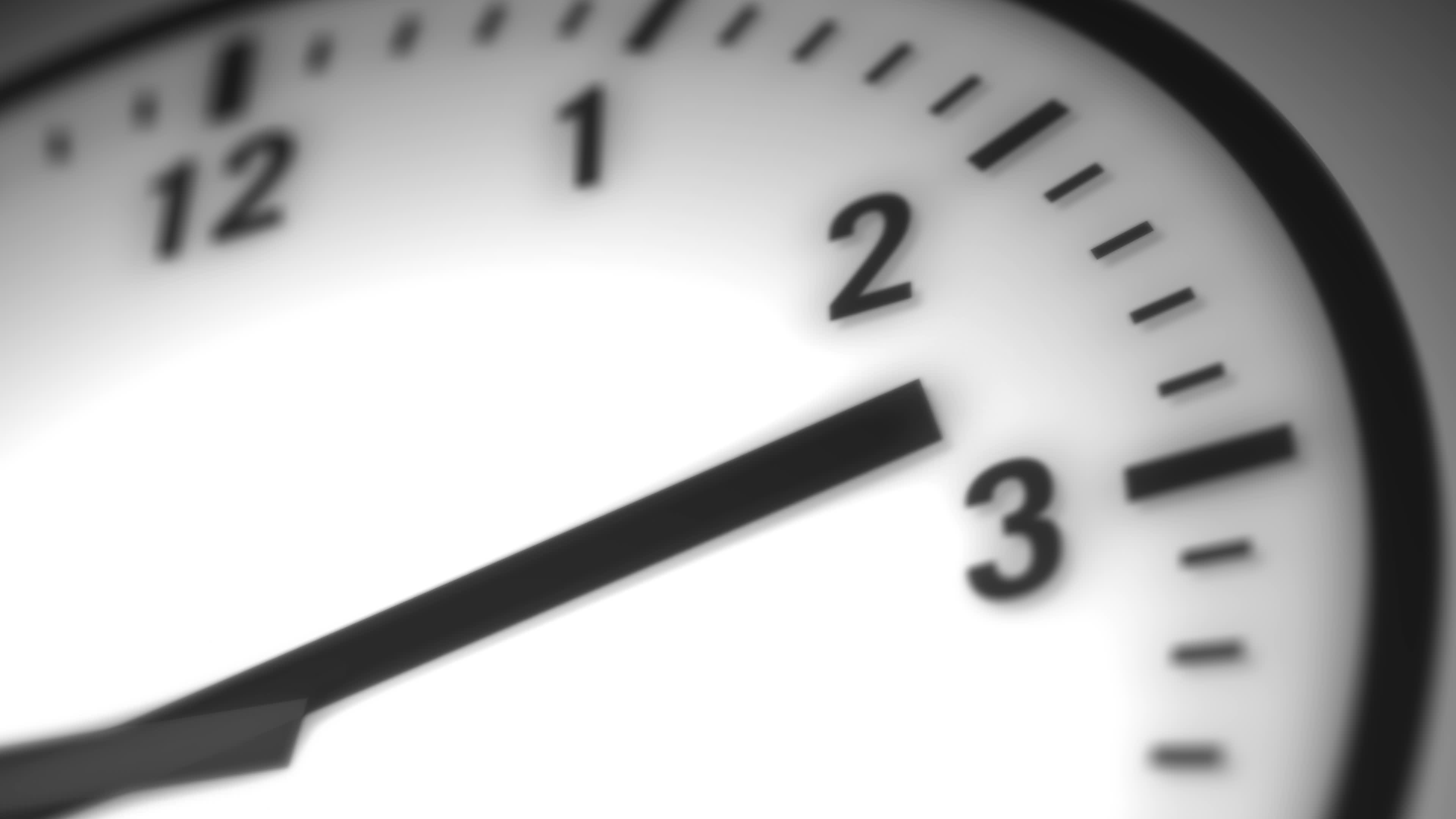 Numerical clock, Time lapse background, Time progression, Looping visuals, 3840x2160 4K Desktop
