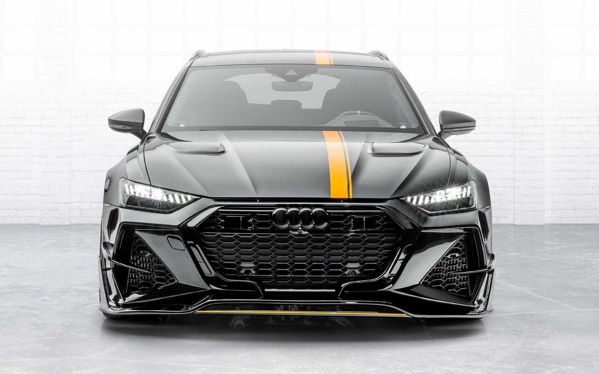 Audi RS 6 Avant, Mansory customization, Car pixel, 2020 model, 1920x1200 HD Desktop