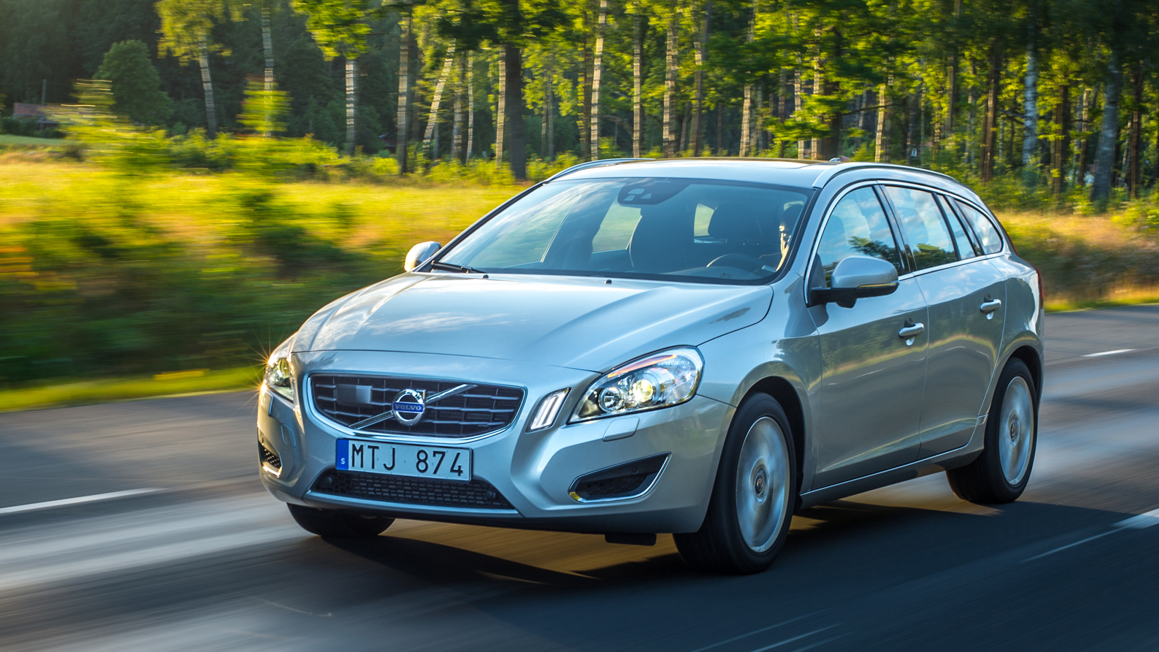 Volvo V60, Cars Desktop wallpapers, Volvo V60 T5 2013, Wallpaper, 3840x2160 4K Desktop