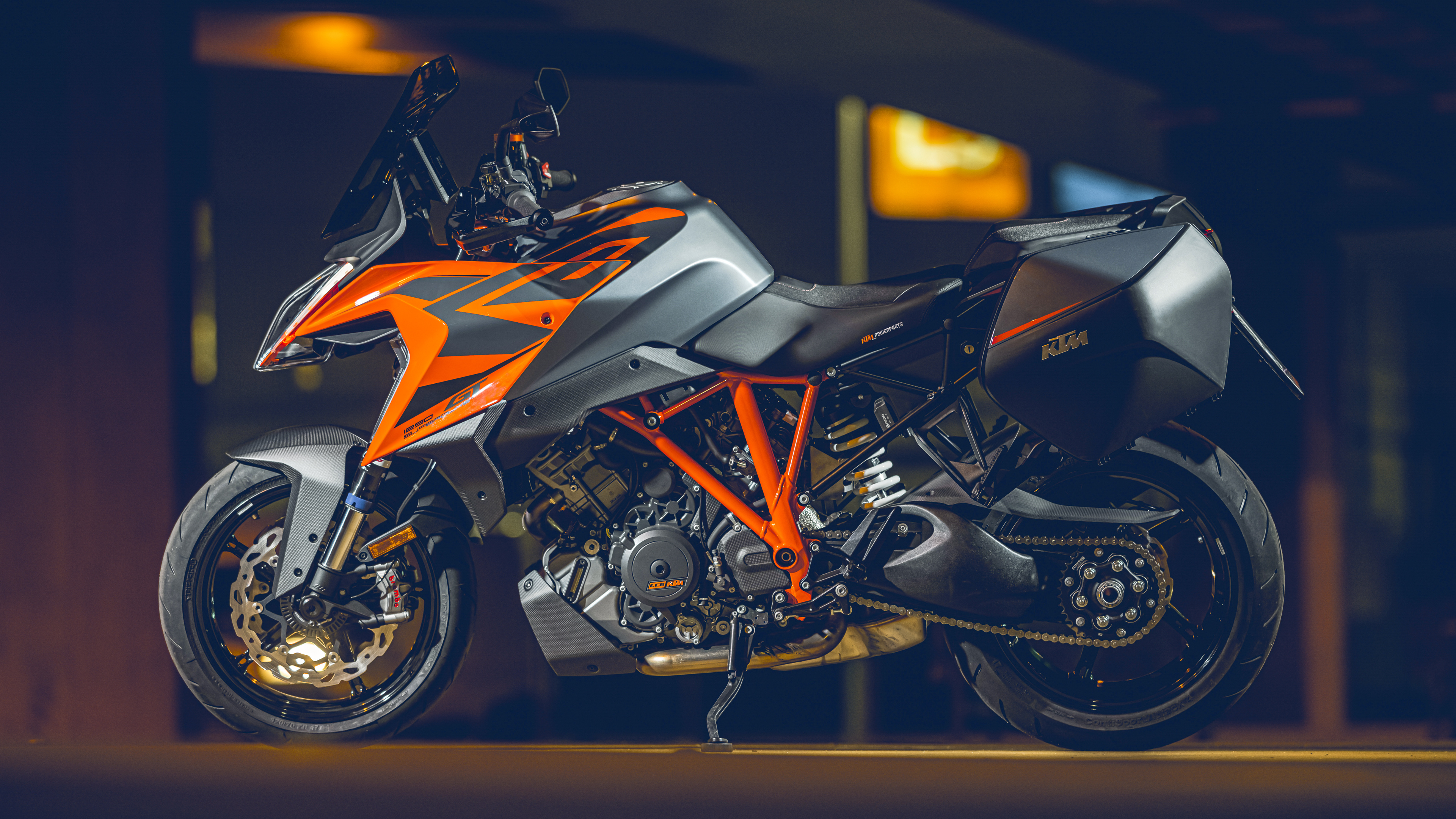 KTM 1290 Super Duke GT, KTM 1290 Super Duke GT 2022, 3840x2160 4K Desktop