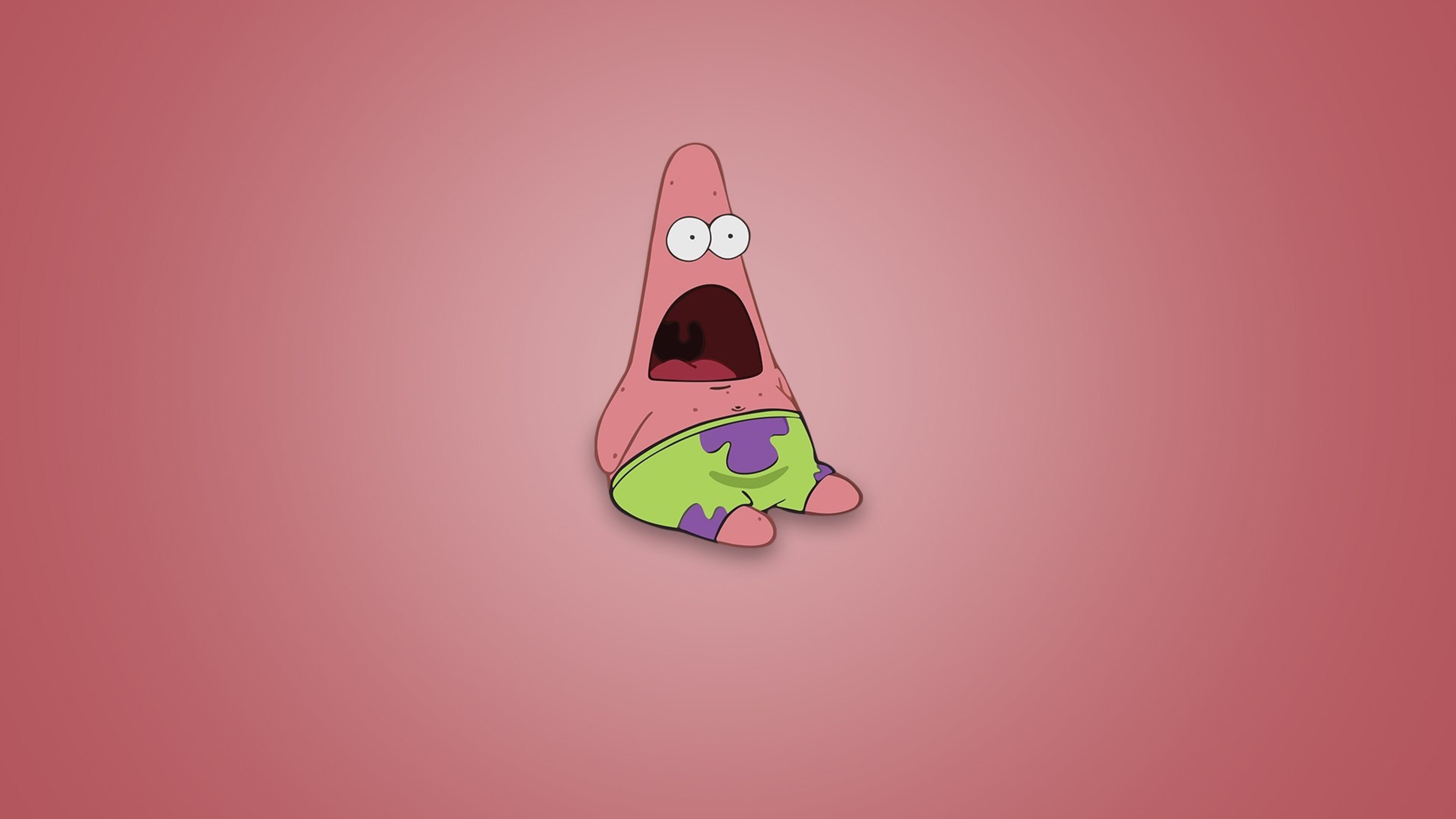 Patrick Star, SpongeBob SquarePants, 4K images, Cartoon backgrounds, 3840x2160 4K Desktop