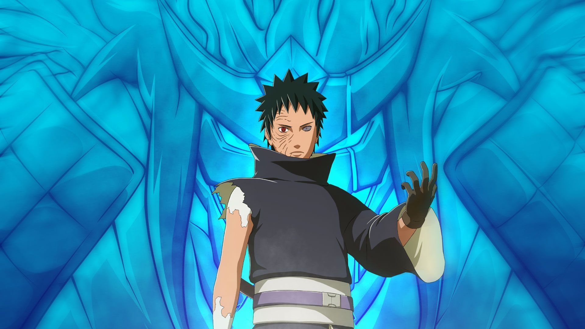 Obito Uchiha, Kakashi's Perfect Susanoo, Naruto Shippuden, Full HD Desktop wallpaper