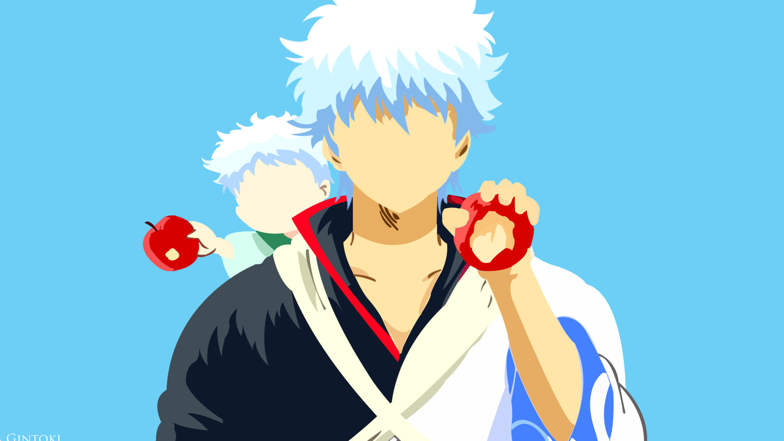 Gintoki wallpaper, Eye-catching, 2560x1440 HD Desktop