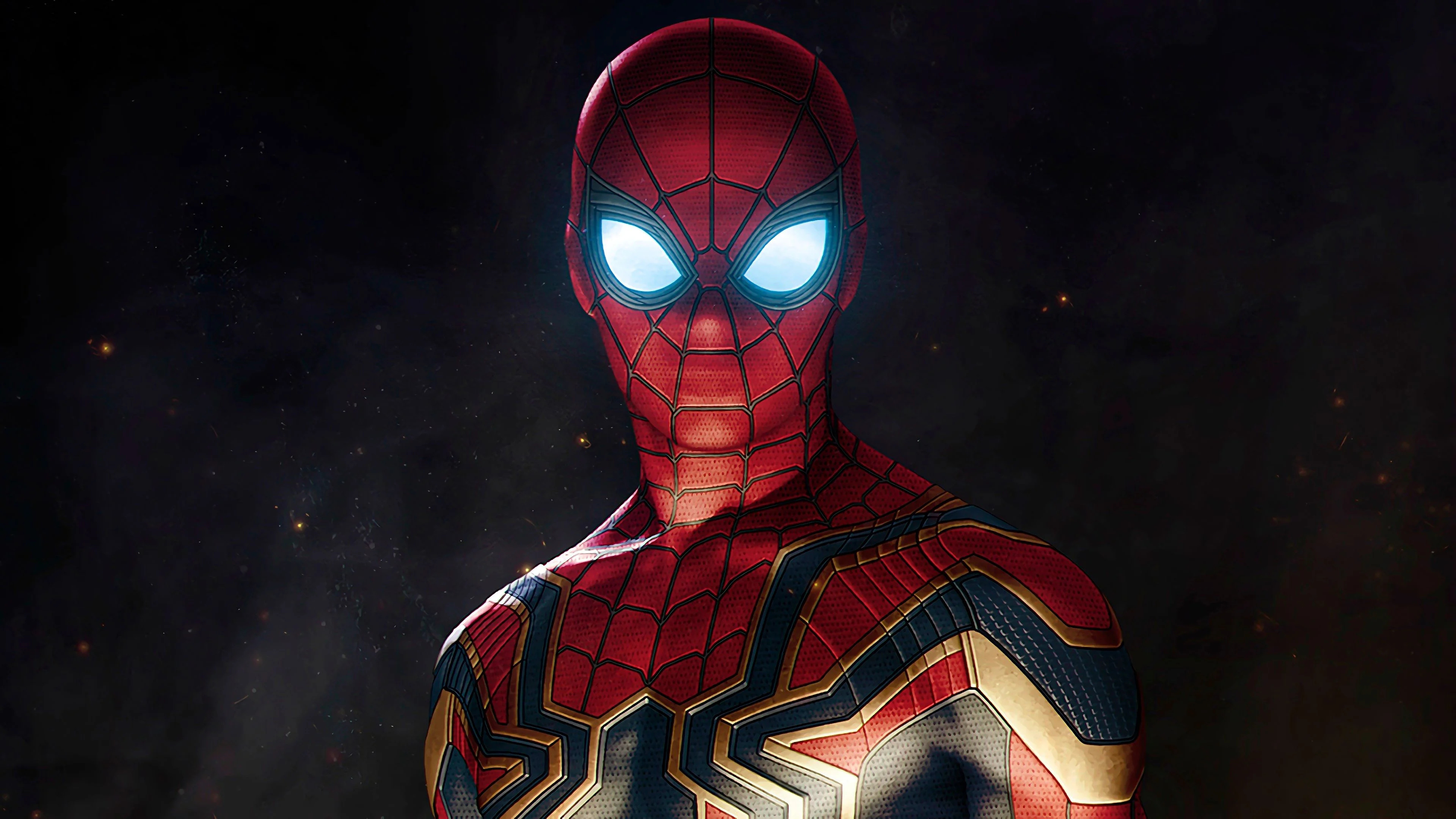 Iron Spider suit, Spider-Man Wallpaper, 3840x2160 4K Desktop