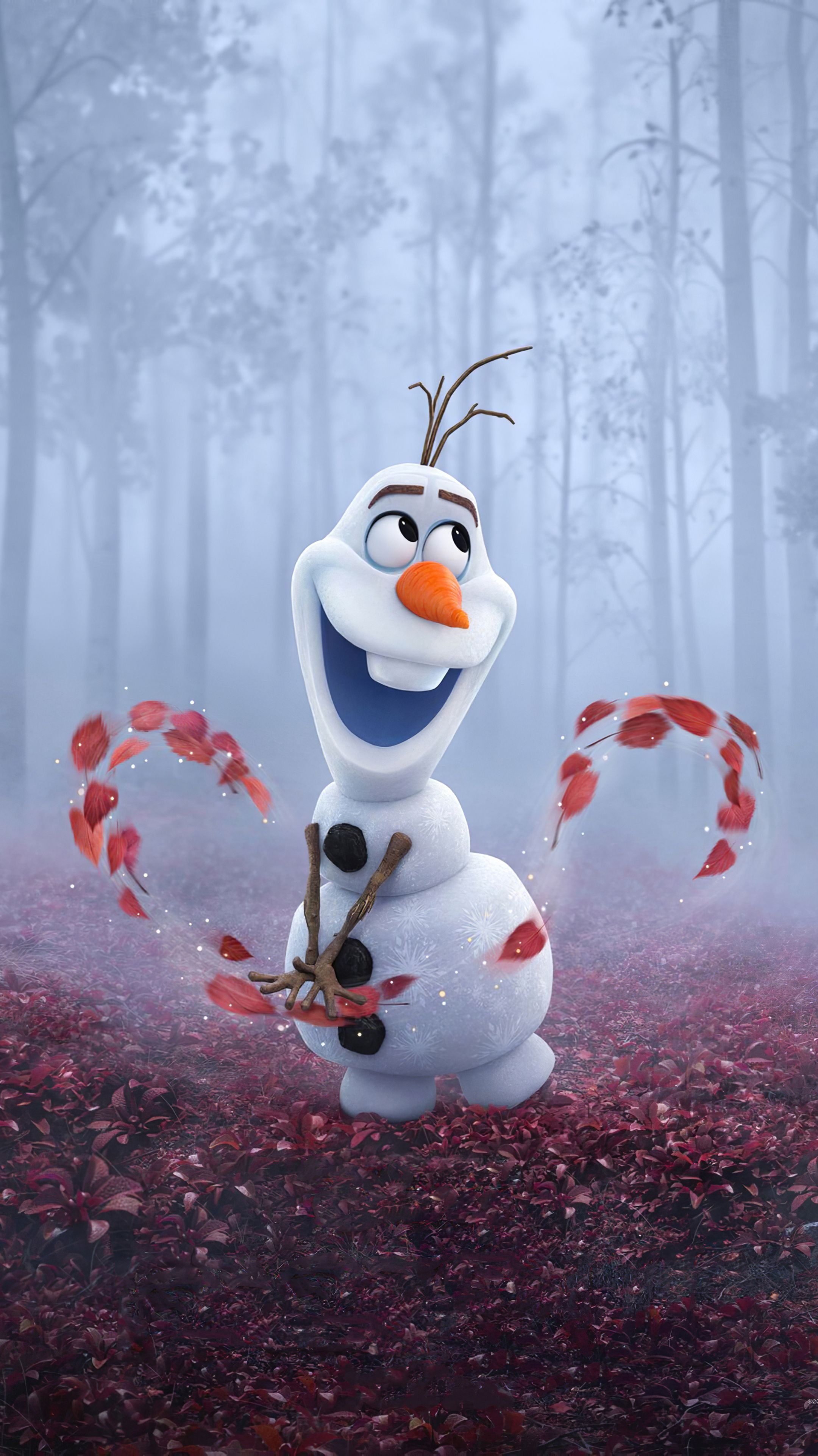 Frozen 2, Olaf (Frozen) Wallpaper, 2160x3840 4K Phone