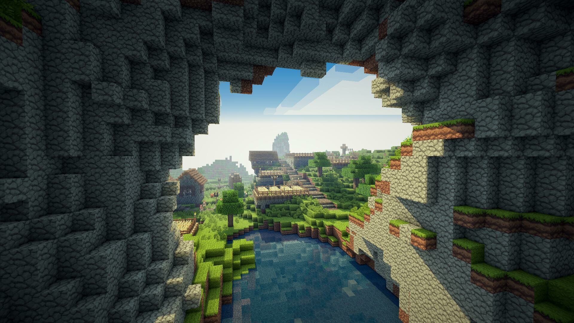 Minecraft wallpapers, Stunning backgrounds, Gaming inspiration, Block-building adventures, 1920x1080 Full HD Desktop