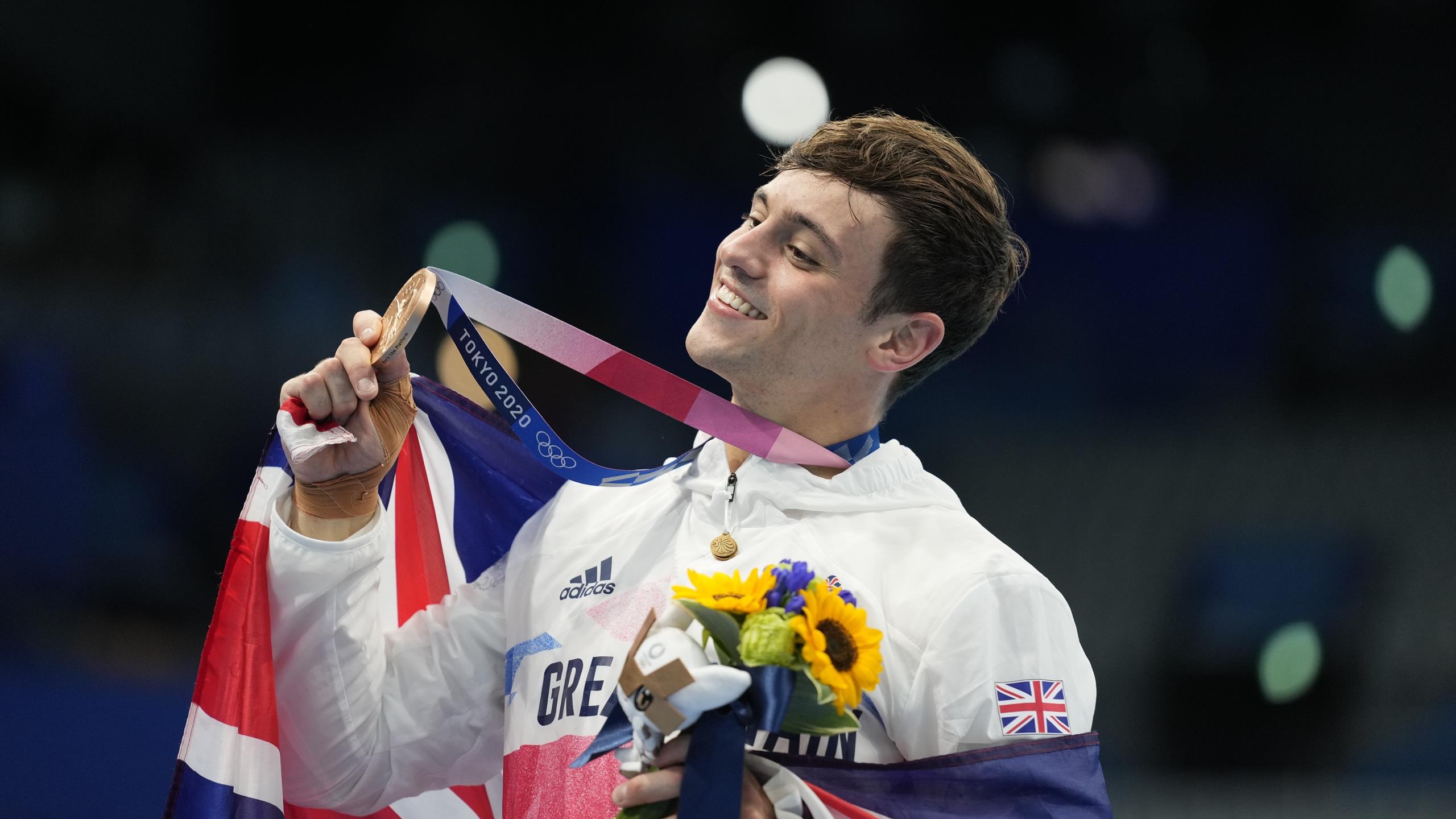 Matty Lee, Tokyo 2020, Olympic gold, Team GB, 2560x1440 HD Desktop