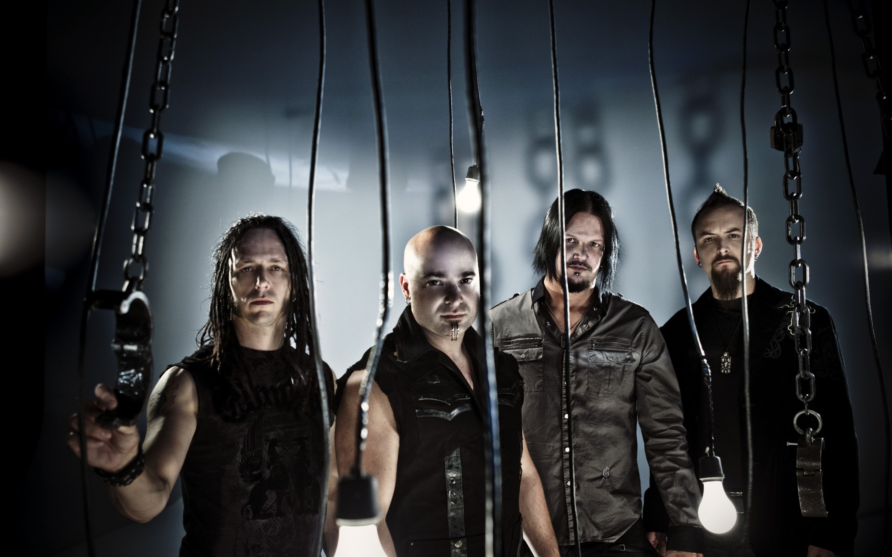 Disturbed, Heavy metal band, Hard rock, Alternative metal, 2880x1800 HD Desktop