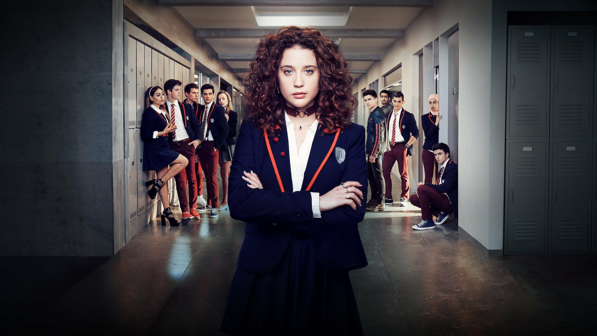 Elite TV Series, Binge-worthy drama, Intriguing plotlines, Alluring characters, 1920x1080 Full HD Desktop