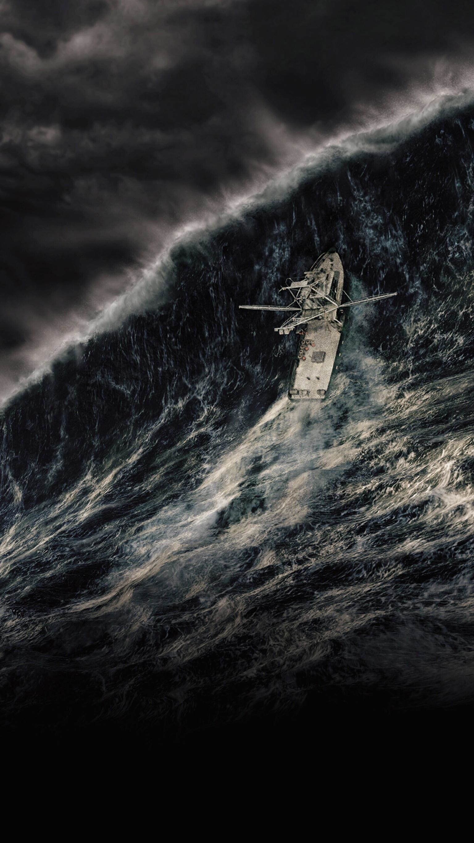The Perfect Storm movie, Intense storm, Drama film, Maritime disaster, 1540x2740 HD Phone