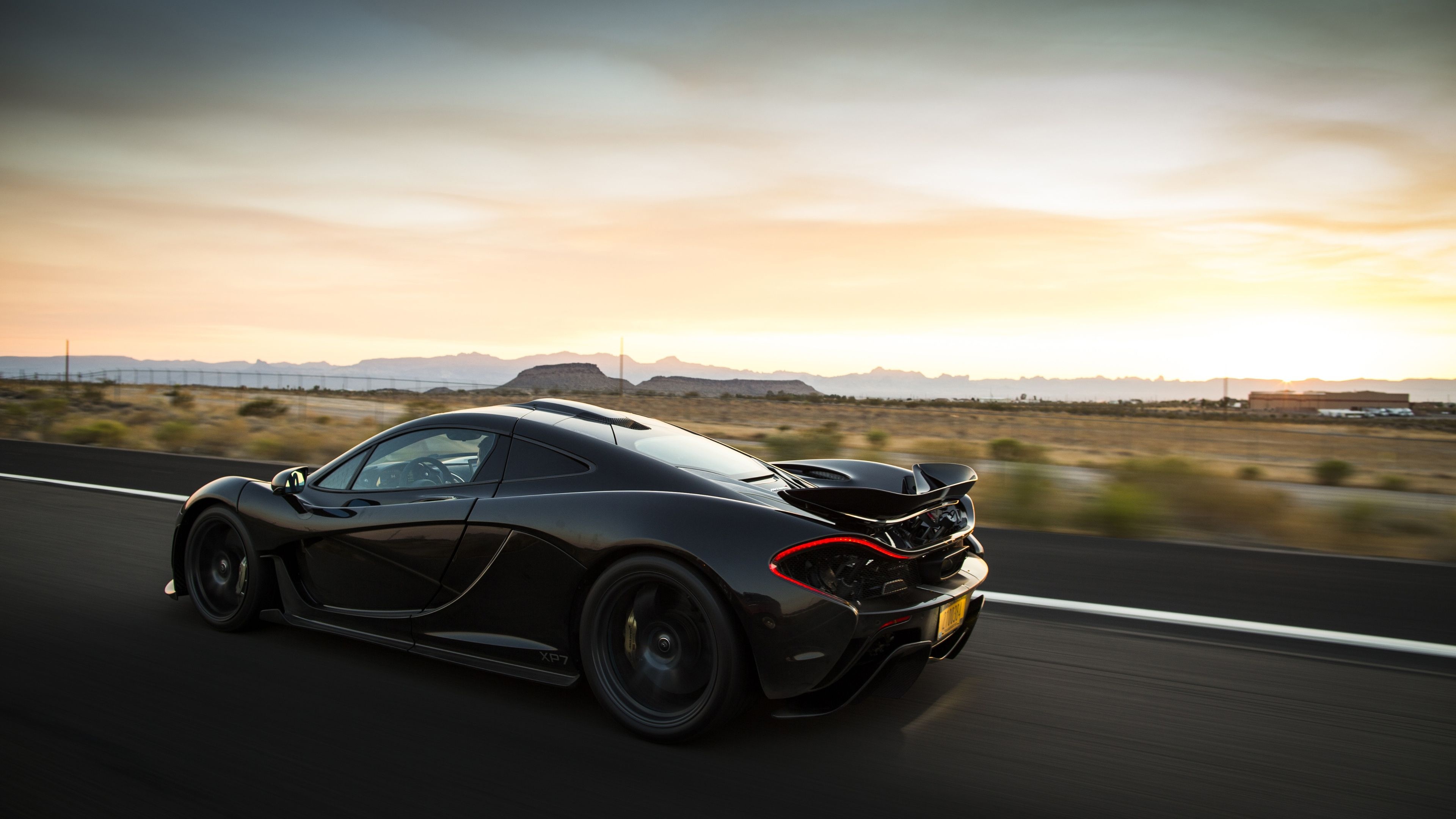 Mclaren P1 XP7, 4K rear wallpaper, Powerful hatchback, Performance car, 3840x2160 4K Desktop