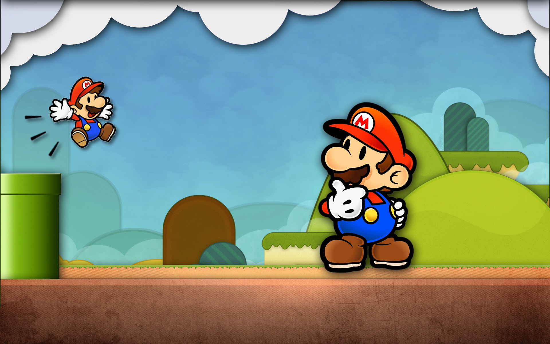 Paper Mario, Mario Wallpaper, 1920x1200 HD Desktop